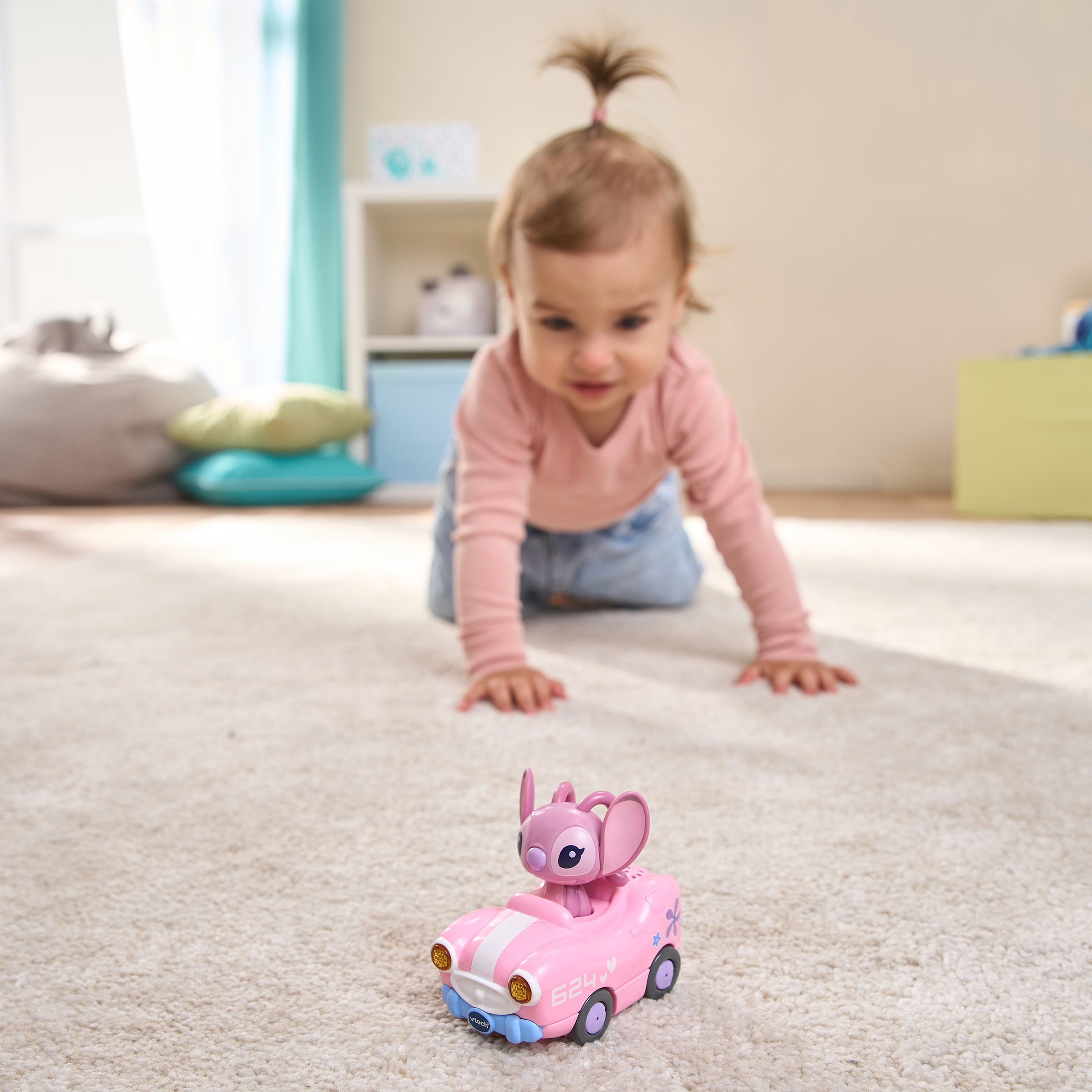 Vtech® Spielzeug-Auto »Tut Tut Baby Flitzer, Disney Stitch Cabrio mit Engel«