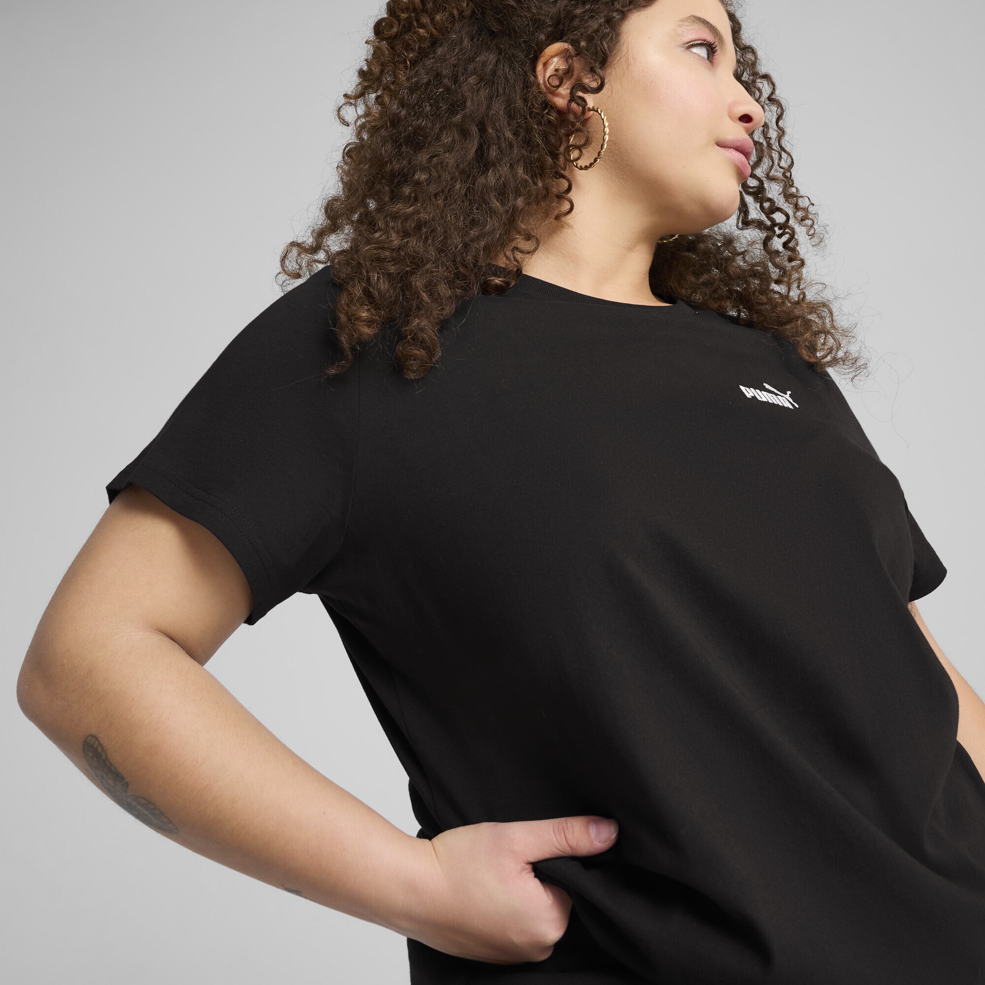 PUMA T-Shirt »ESS Small No. 1 Logo T-Shirt Damen«