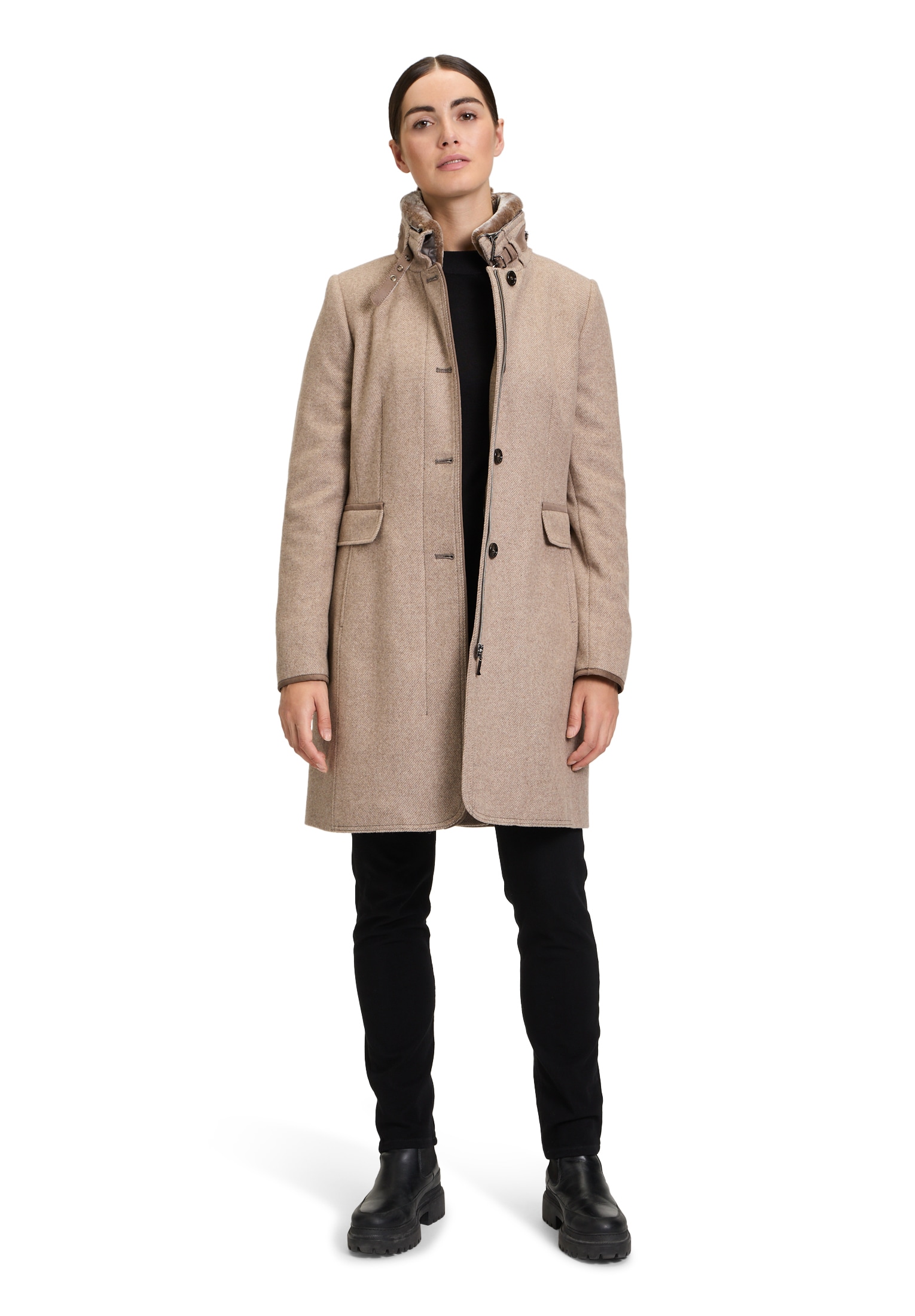 Gil Bret Wolljacke »Damen mit Stehkragen«