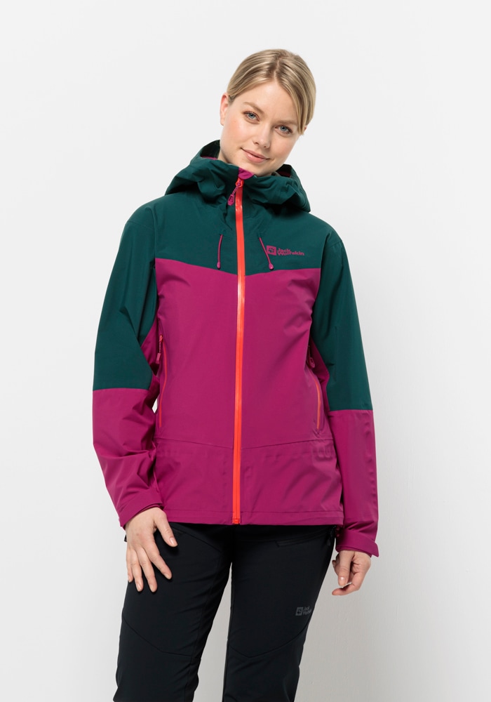 Jack Wolfskin Funktionsjacke "ALPSPITZE TOUR 3L JKT W" mitKapuze günstig online kaufen