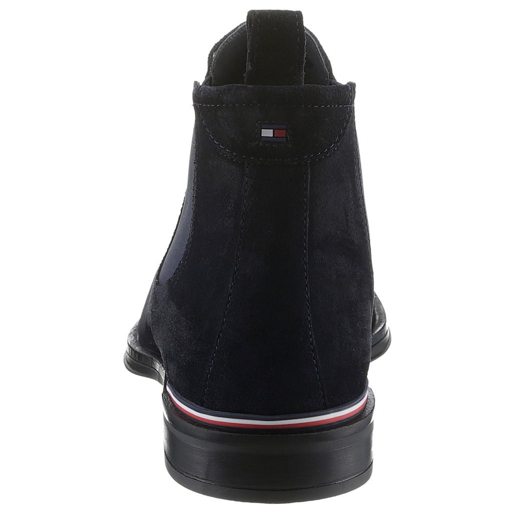 Tommy Hilfiger Chelseaboots »CORE RWB HILFIGER SUEDE CHELSEA«