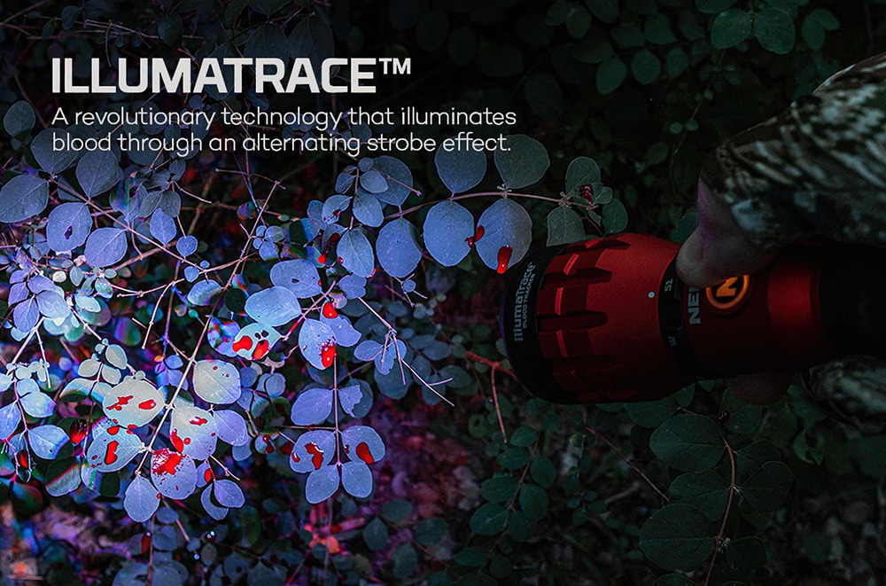 NEBO LED Taschenlampe »Nebo ILLUMATRACE BLUT TRACKER« Set, Taschenlampe inkl. Ladekabel, 2 Stk. tlg. Blut Tracker zur Nachsuche bei der Jagd