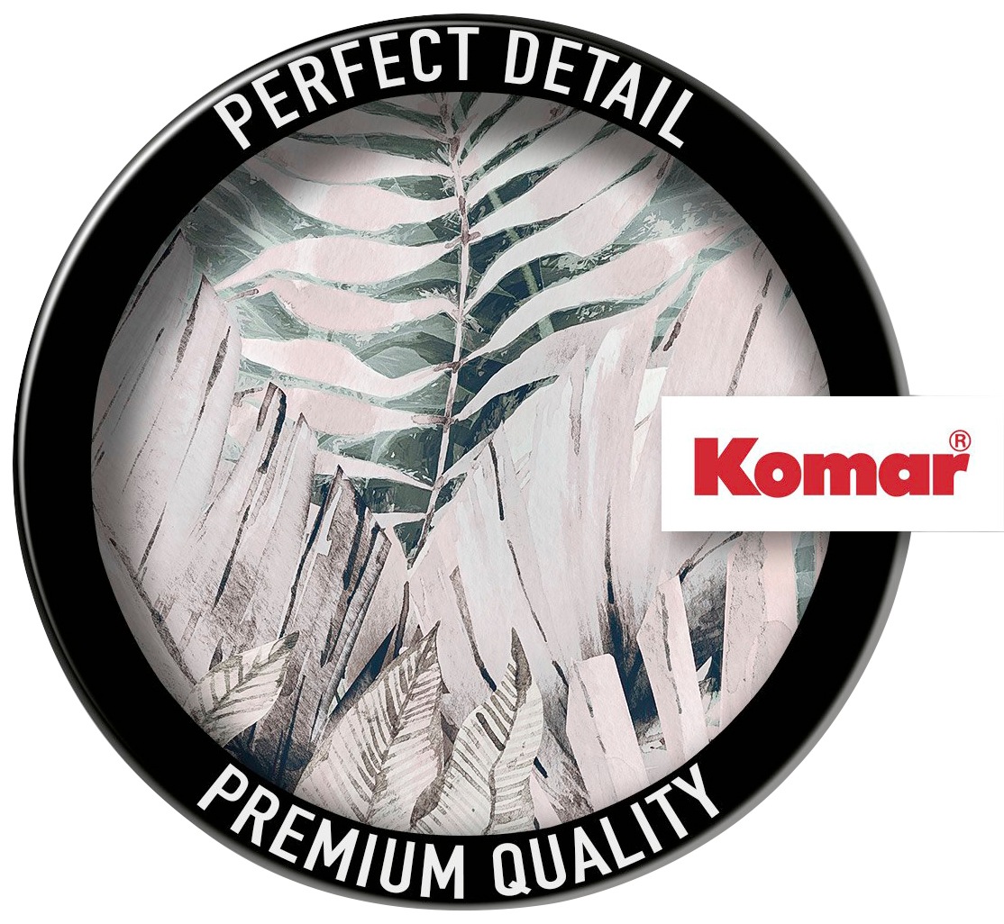 Komar Vliestapete »Digitaldruck Vlies - Palmiers Tropicaux - Größe 250 x 250 cm«, bedruckt, Wohnzimmer, Schlafzimmer