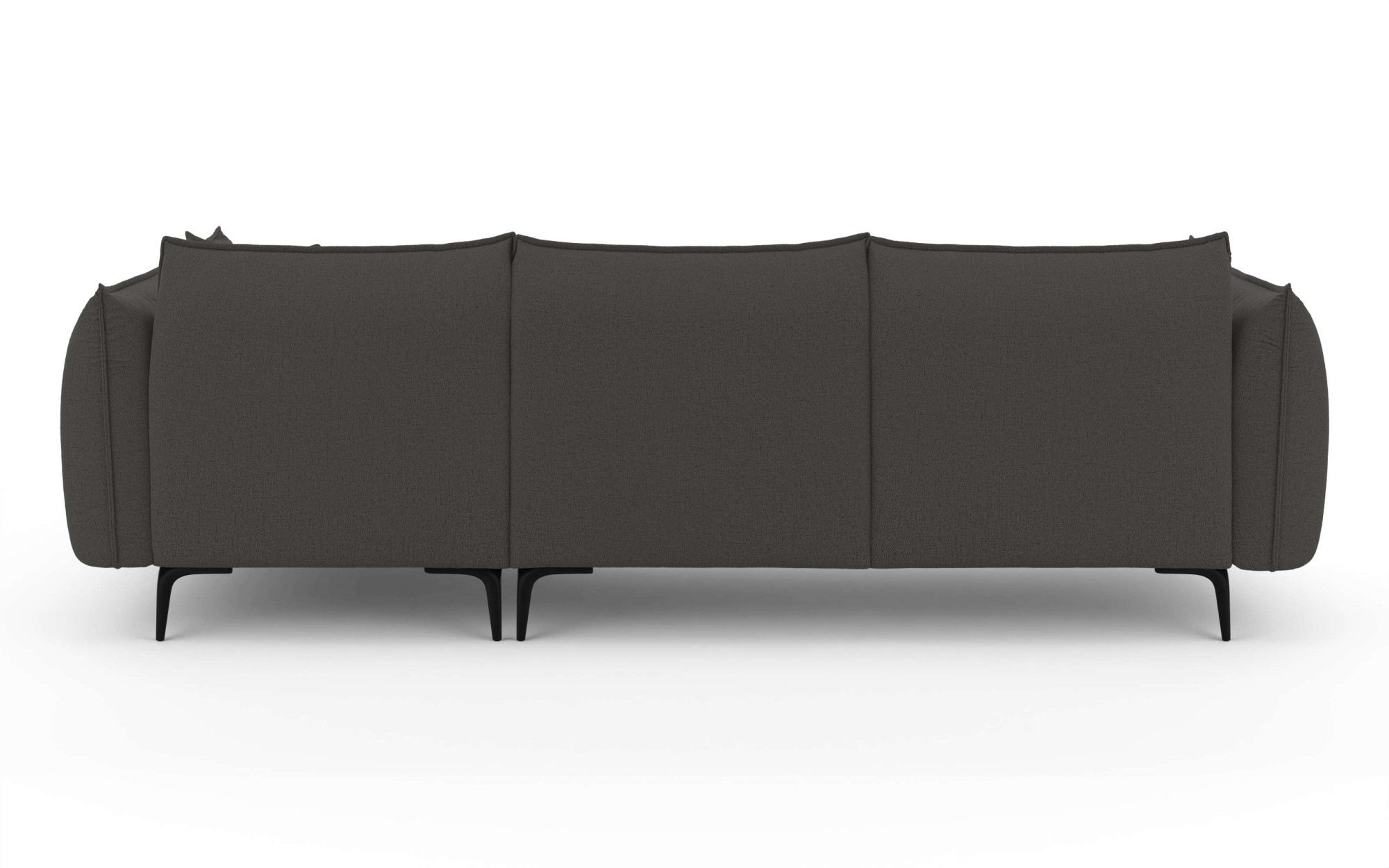 LeGer Home by Lena Gercke Ecksofa »Adelita mit Ottomane links oder rechts bestellbar, B/H/T 270/97/168«, L-Form mit Wellenunterfederung, enthält 2 Zierkissen