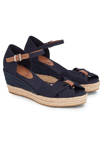 Keilsandalette »BASIC OPEN TOE MID WEDGE«