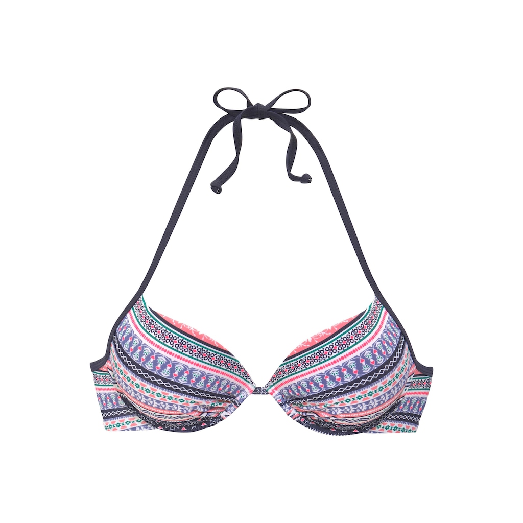 s.Oliver Push-Up-Bikini-Top »Barcelona«, im Ethno-Druck