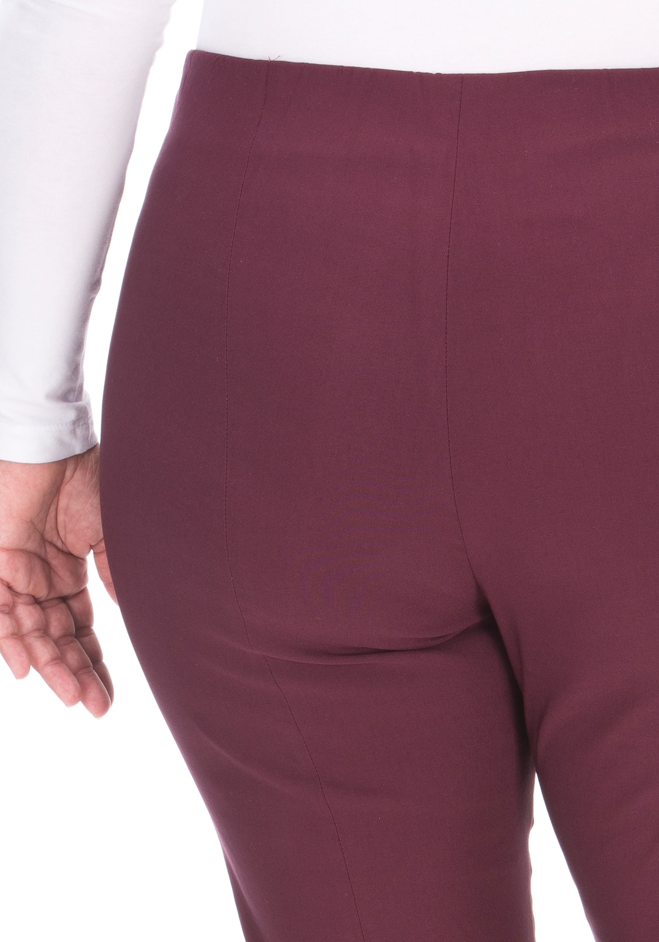 KjBRAND Stoffhose »Susie XS Ankle Bengaline«  Sommerhose mit Schlupfbund