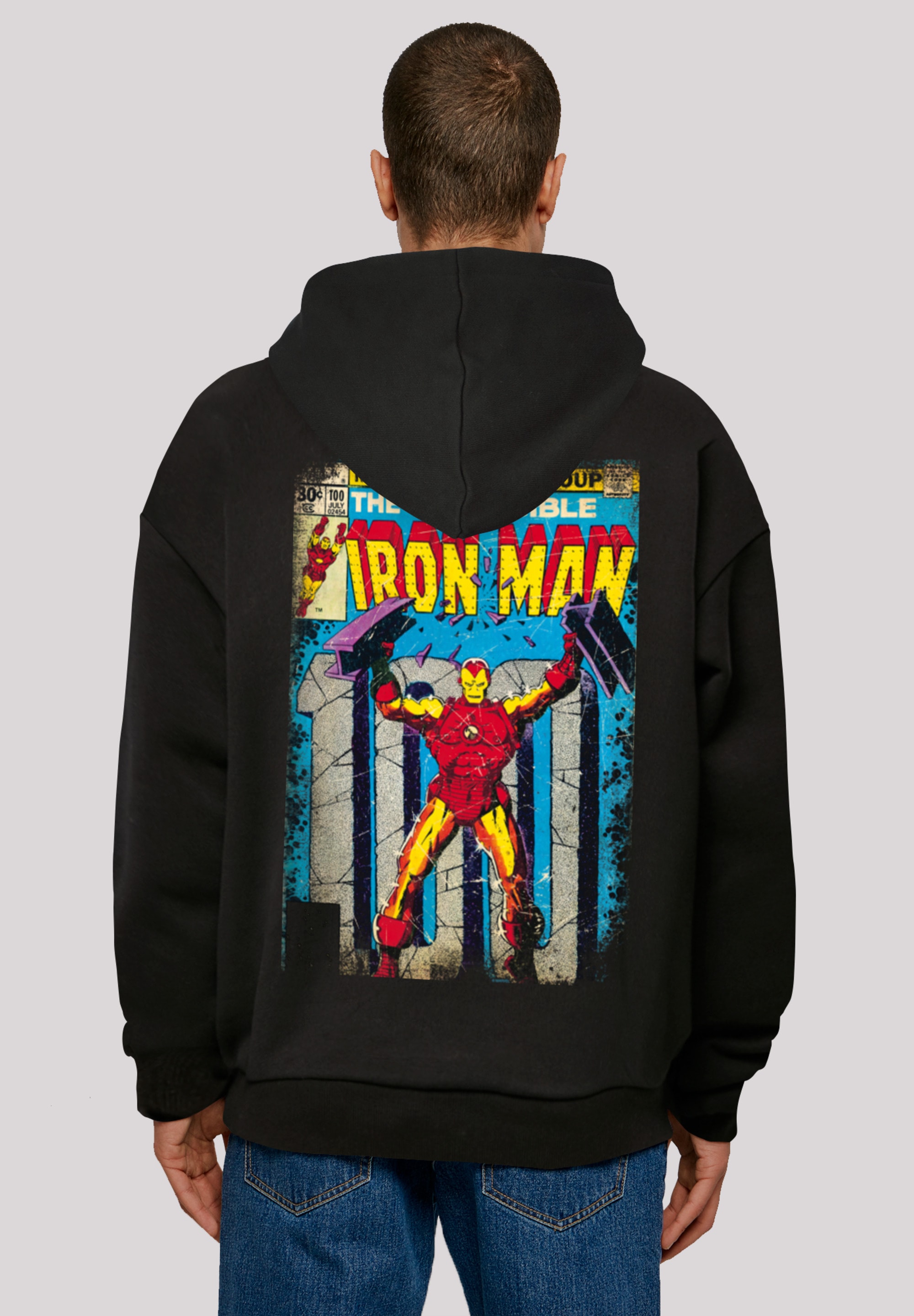 Kapuzenpullover »Marvel Iron Man Cover«, Print