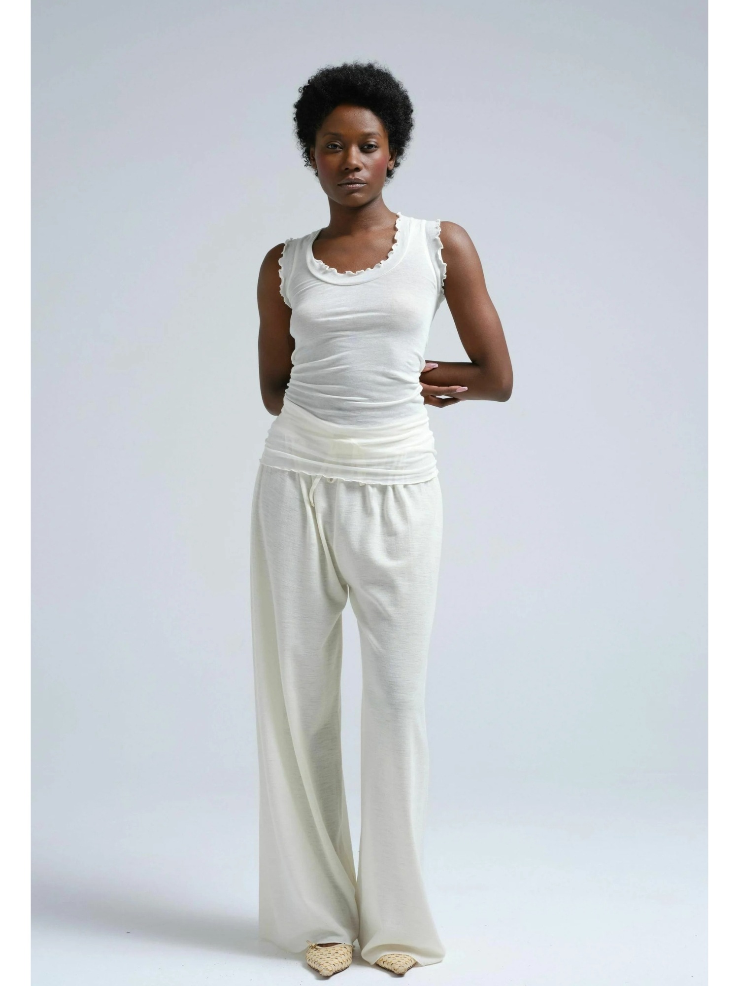 Seamless Basic Funktionstop »Seamless Basic Top Flounce«
