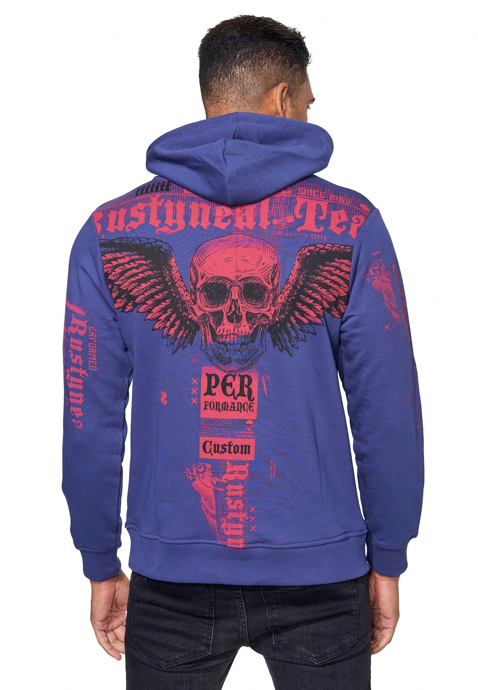 Rusty Neal Kapuzensweatshirt »Rusty Neal Sweater«, mit trendigen Prints