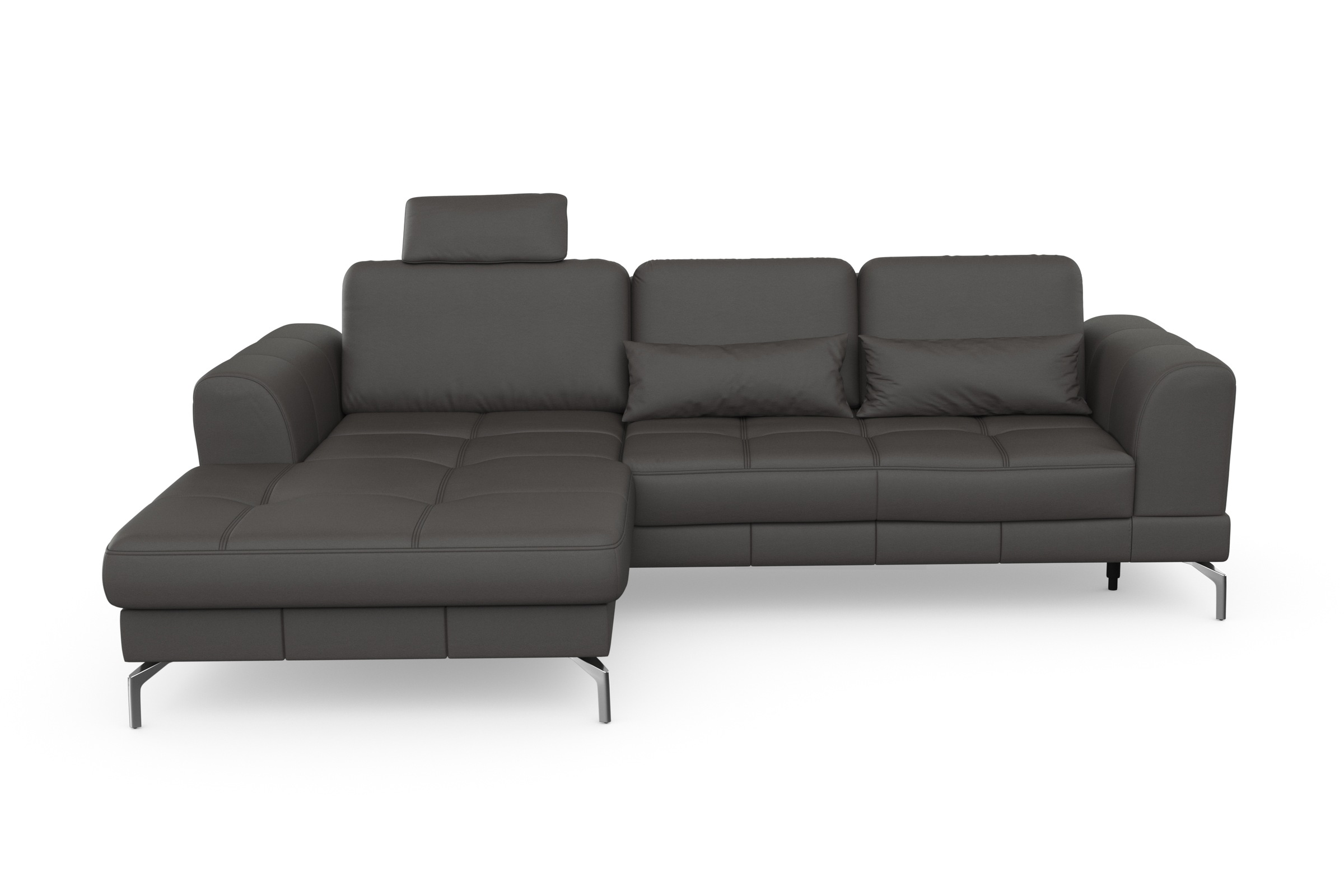 sit&more Ecksofa "Bendigo L-Form", inklusive Sitztiefenverstellung, Bodenfr günstig online kaufen