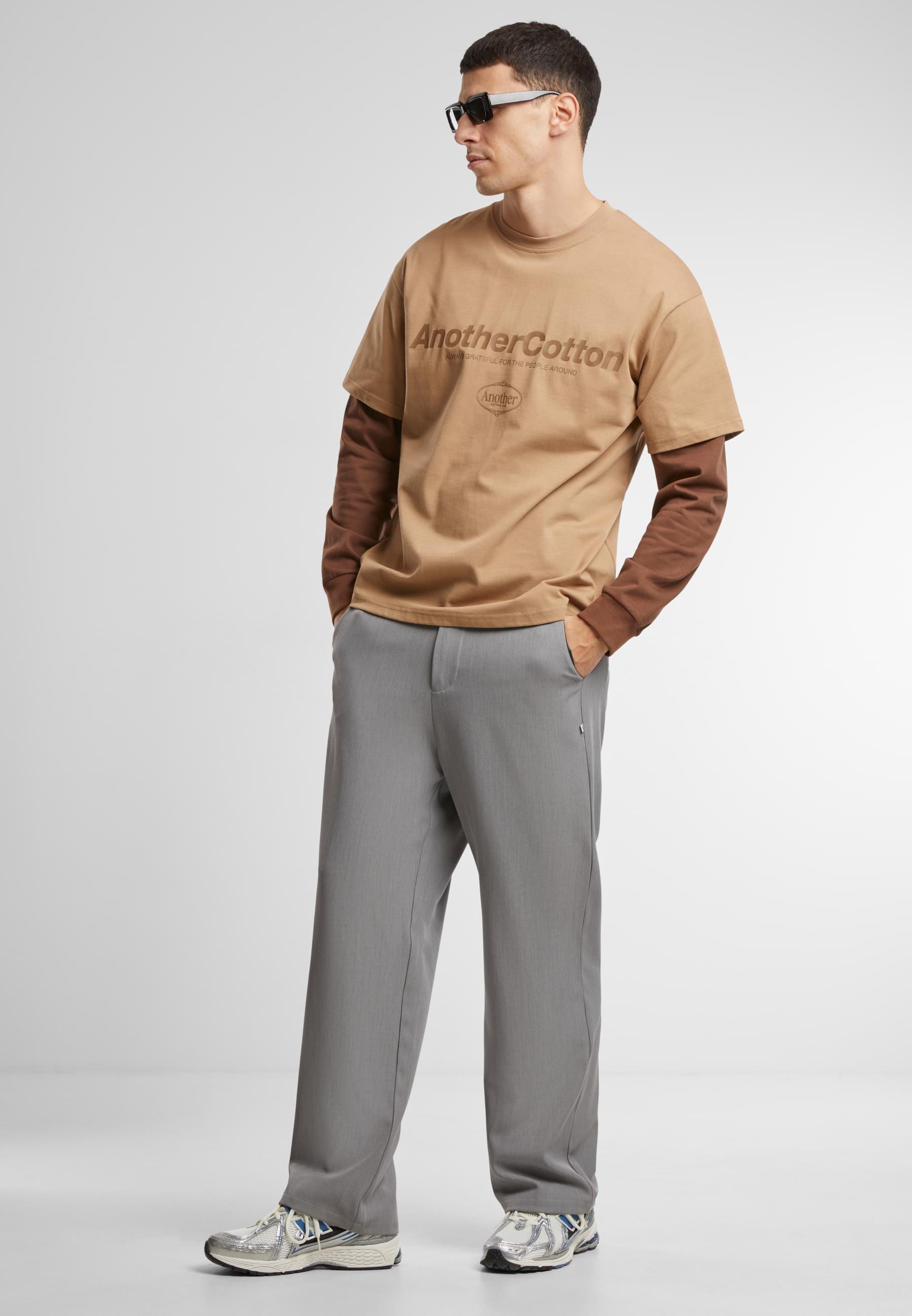 Another Cotton Lab Stoffhose »Another Cotton Lab Another Dad Trousers«, (1 tlg.)