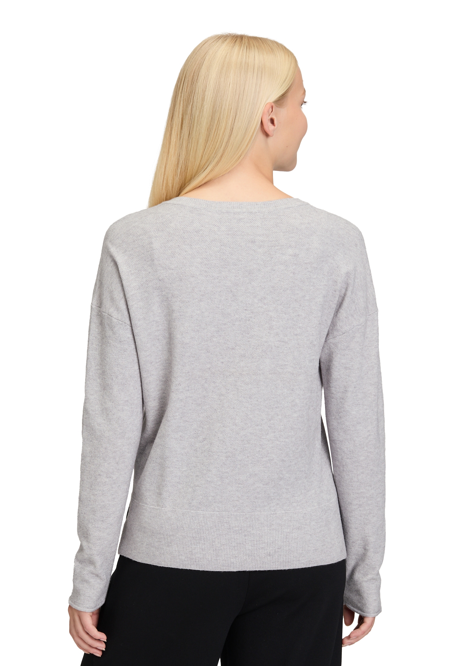 Betty&Co Strickpullover »Betty & Co Damen Strickpullover mit V-Ausschnitt«, (1 tlg.)