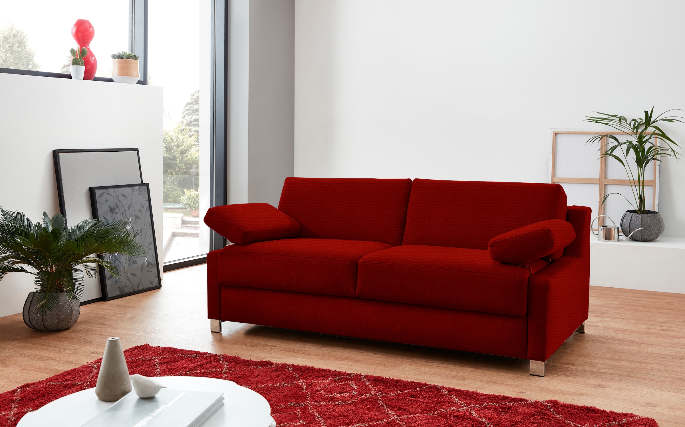 Bali Schlafsofa "Viola, Dauerschläfer mit Seitenkissen", in 140er und 160er günstig online kaufen