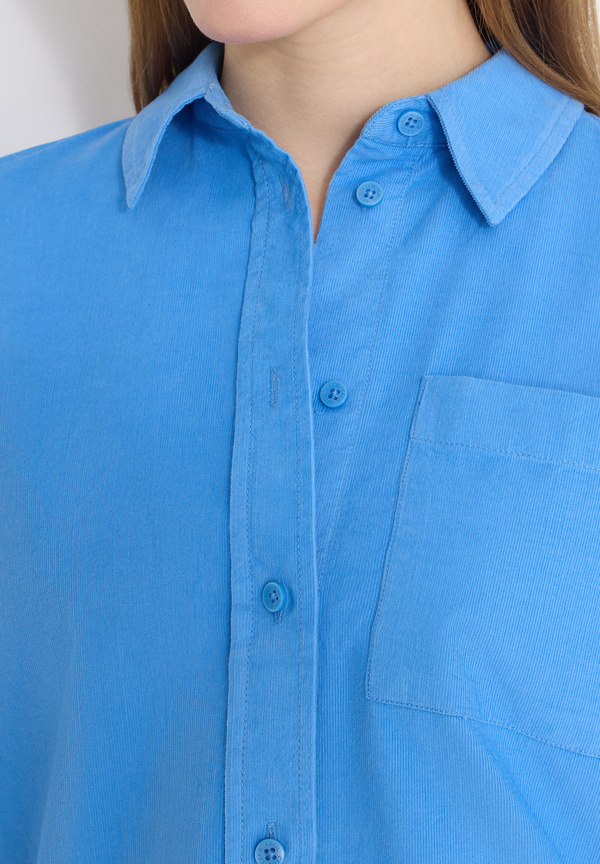 Cecil Hemdbluse in feiner Cord-Qualität günstig online kaufen