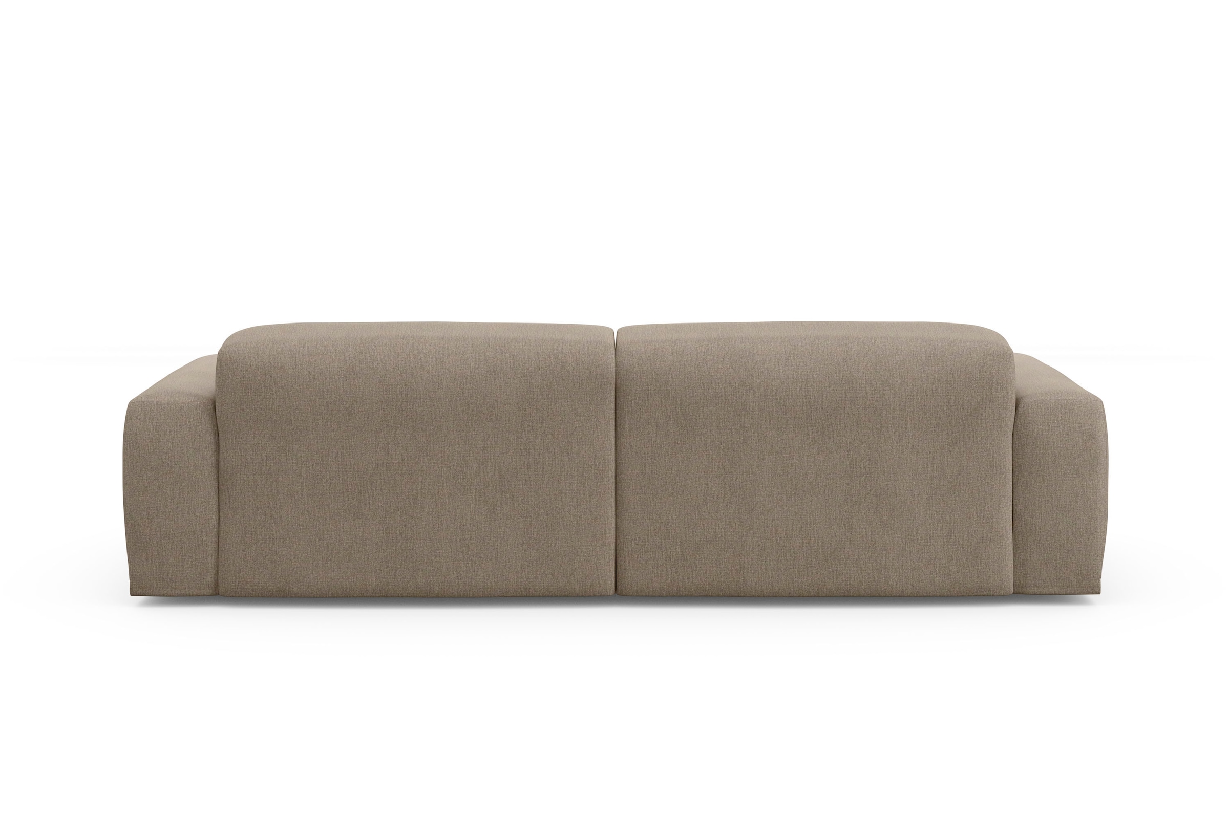 TRENDMANUFAKTUR Big-Sofa »Braga, mit hochwertigem Kaltschaum, Megasofa, in Cord erhältlich«, modernes Big-Sofa, Couch mit hohem Sitzkomfort, 254/72/107 cm (B/H/T)