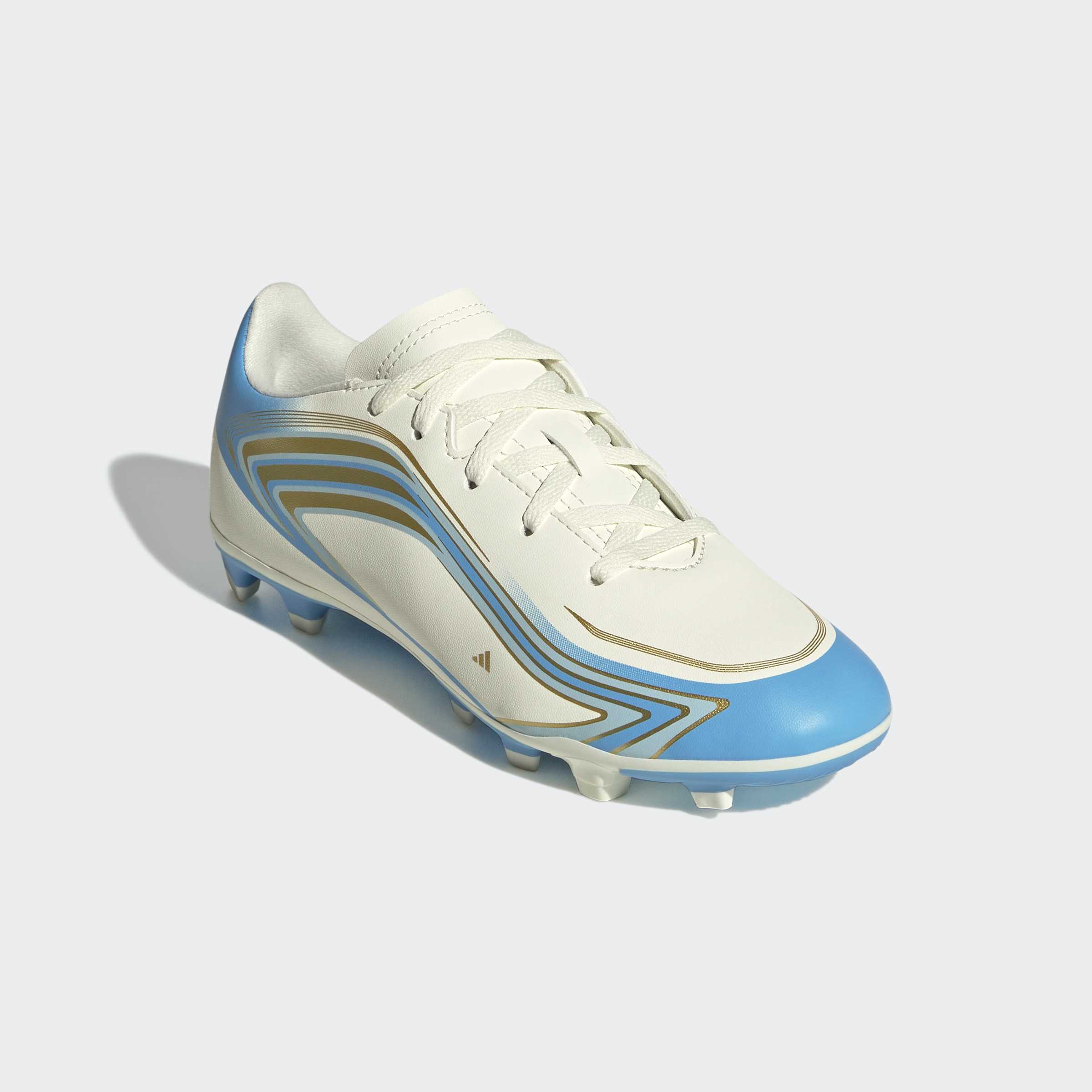 adidas Performance Fußballschuh "F50 MESSI CLUB KIDS, FESTE/GEMISCHTE BÖDEN" für viele verschiedene Böden geeignet, für Jugendliche & Kinder