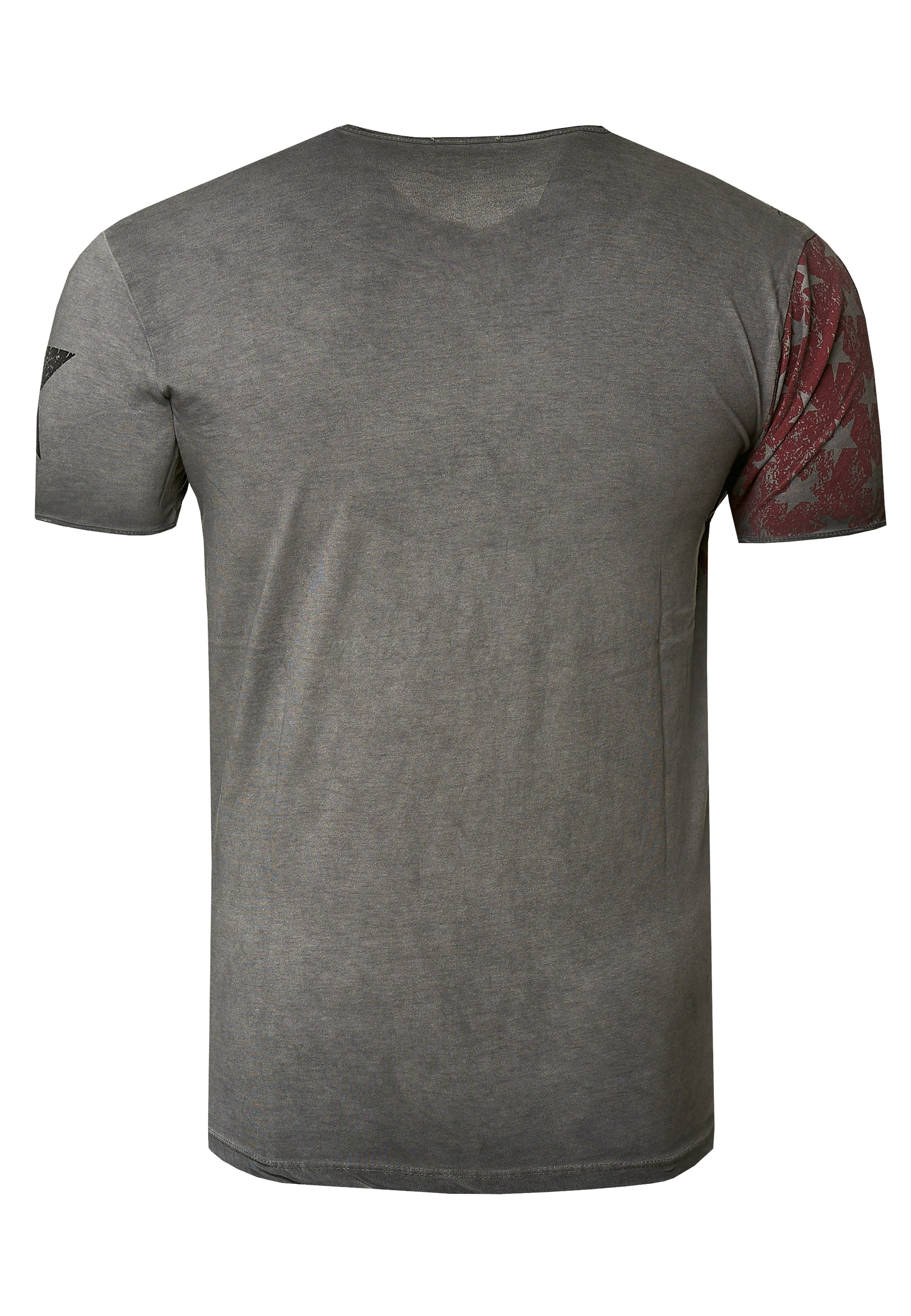Rusty Neal T-Shirt, mit V-Neck