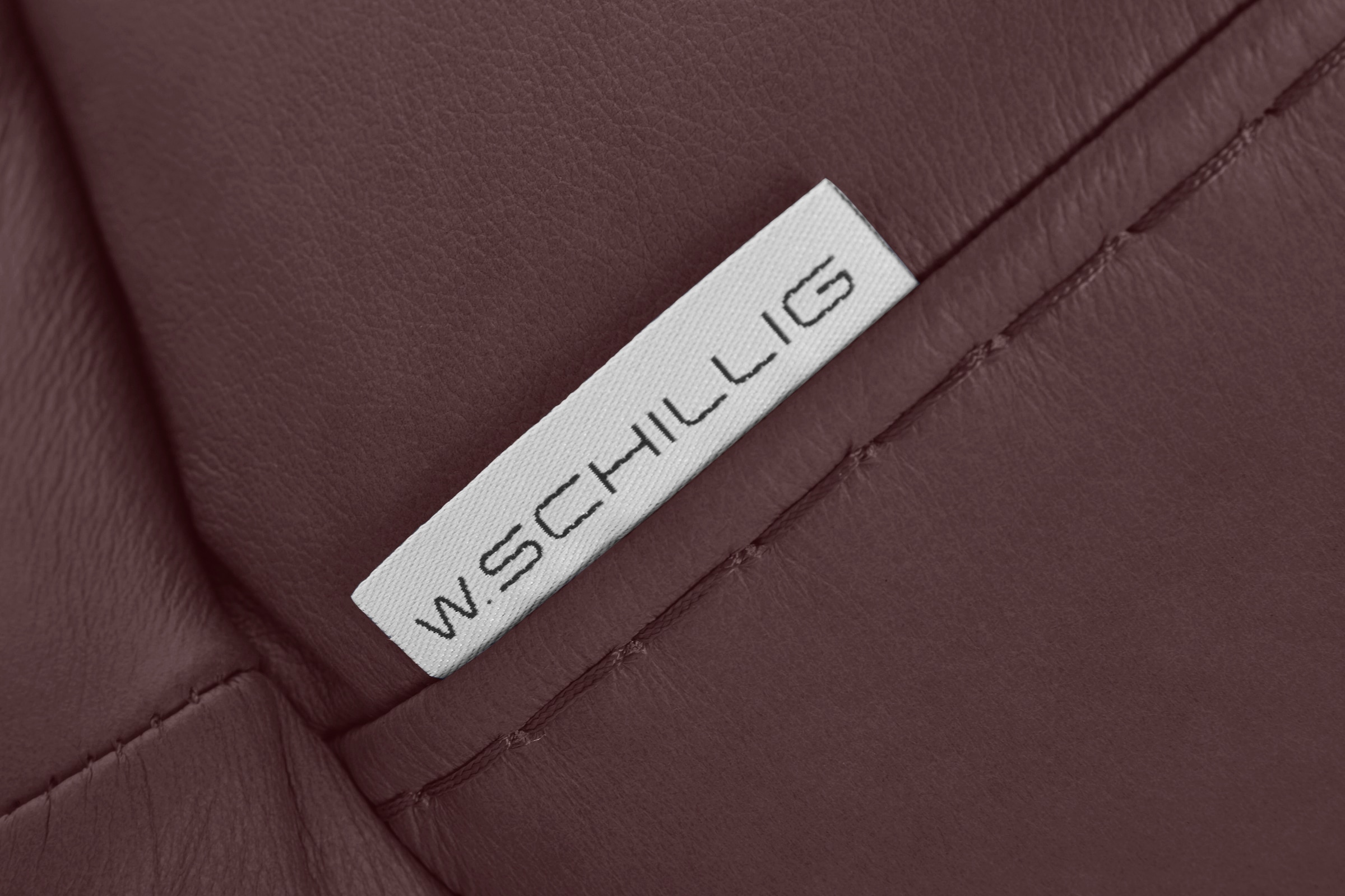 W.SCHILLIG 2,5-Sitzer »montanaa«, mit Metallkufen in Bronze pulverbeschichtet, Breite 232 cm