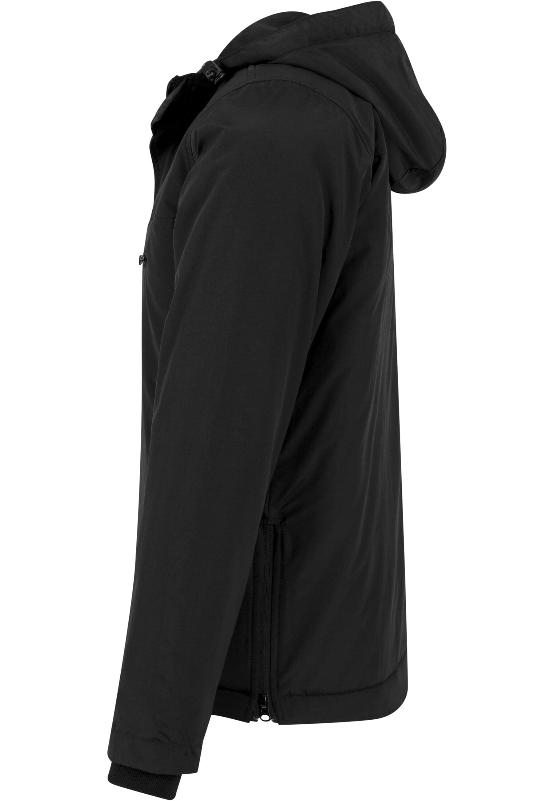 URBAN CLASSICS Allwetterjacke »Urban Classics Herren Padded Pull Over Jacket« 1 Stk. tlg. mit Kapuze