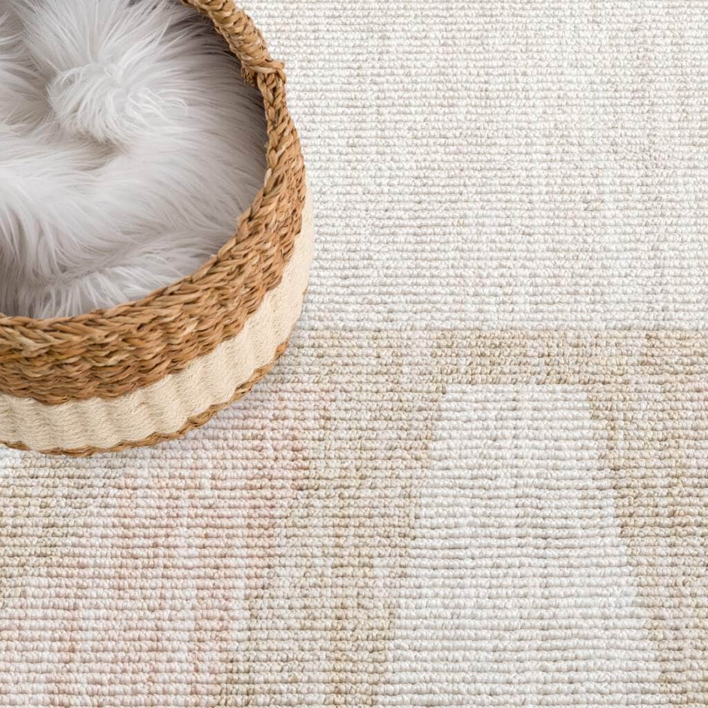 Carpet City Teppich »CLASICO 9152«, rund, 11 mm Höhe, Kurzflor, Hochtief-Muster, Boho, Wohnzimmer
