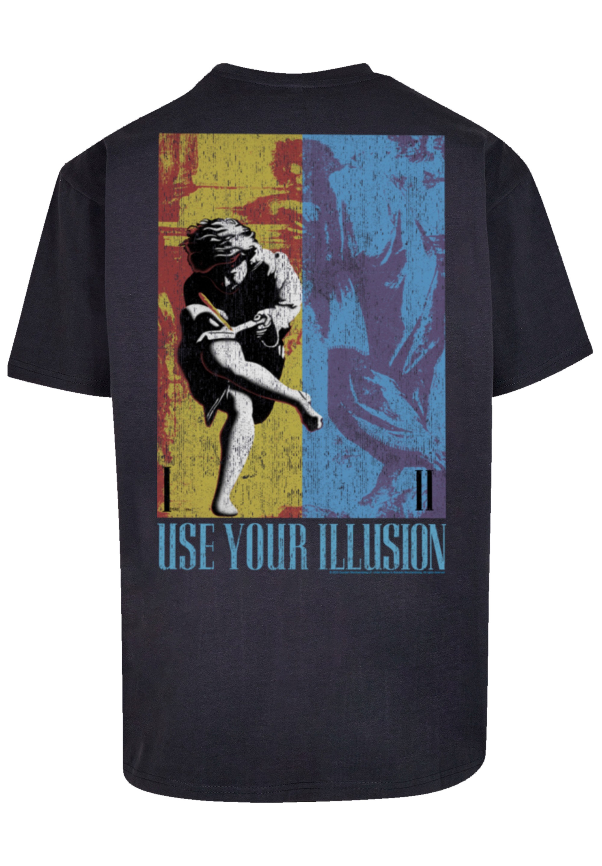 F4NT4STIC T-Shirt "Guns n Roses Music Double Illusion", Musik, Band, Logo günstig online kaufen