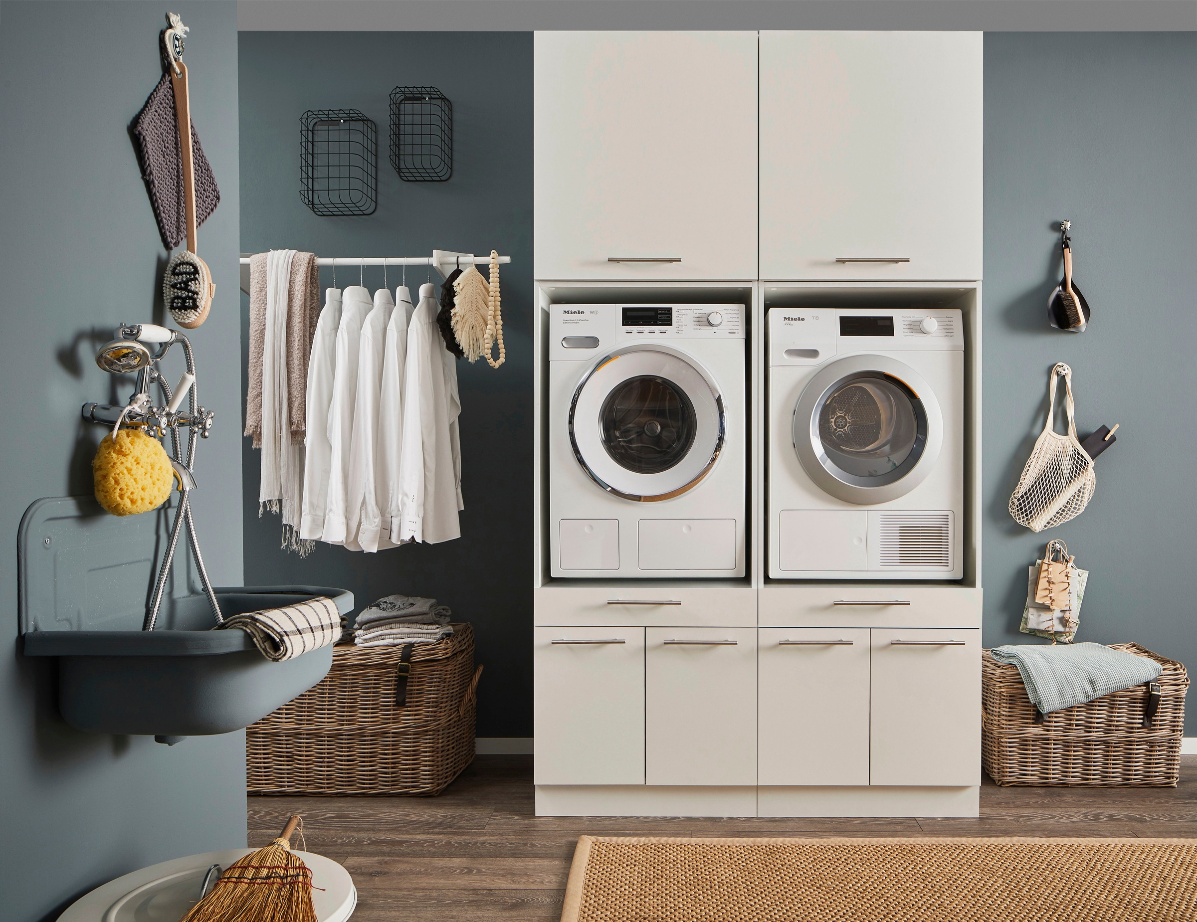 Laundreezy Mehrzweckschrank-Set "Laundreezy, 4-tlg. Mehrzweckschrank-Set B/ günstig online kaufen