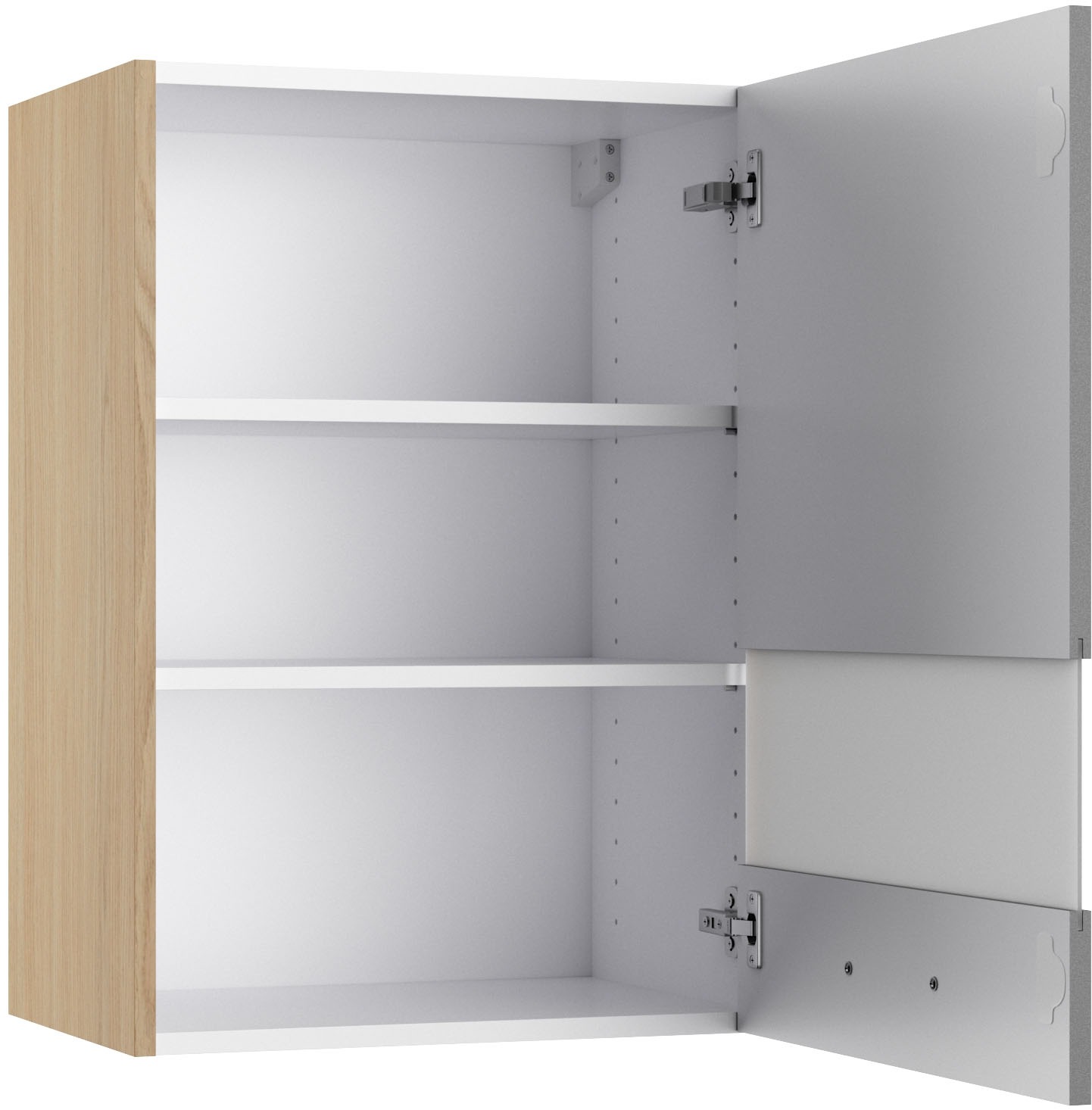 Thumbnail - KOCHSTATION Hängeschrank "KS-Lucy" Breite 50 cm, mit 1 Segmentglastür, 2 Einlegeböden, Soft-Close