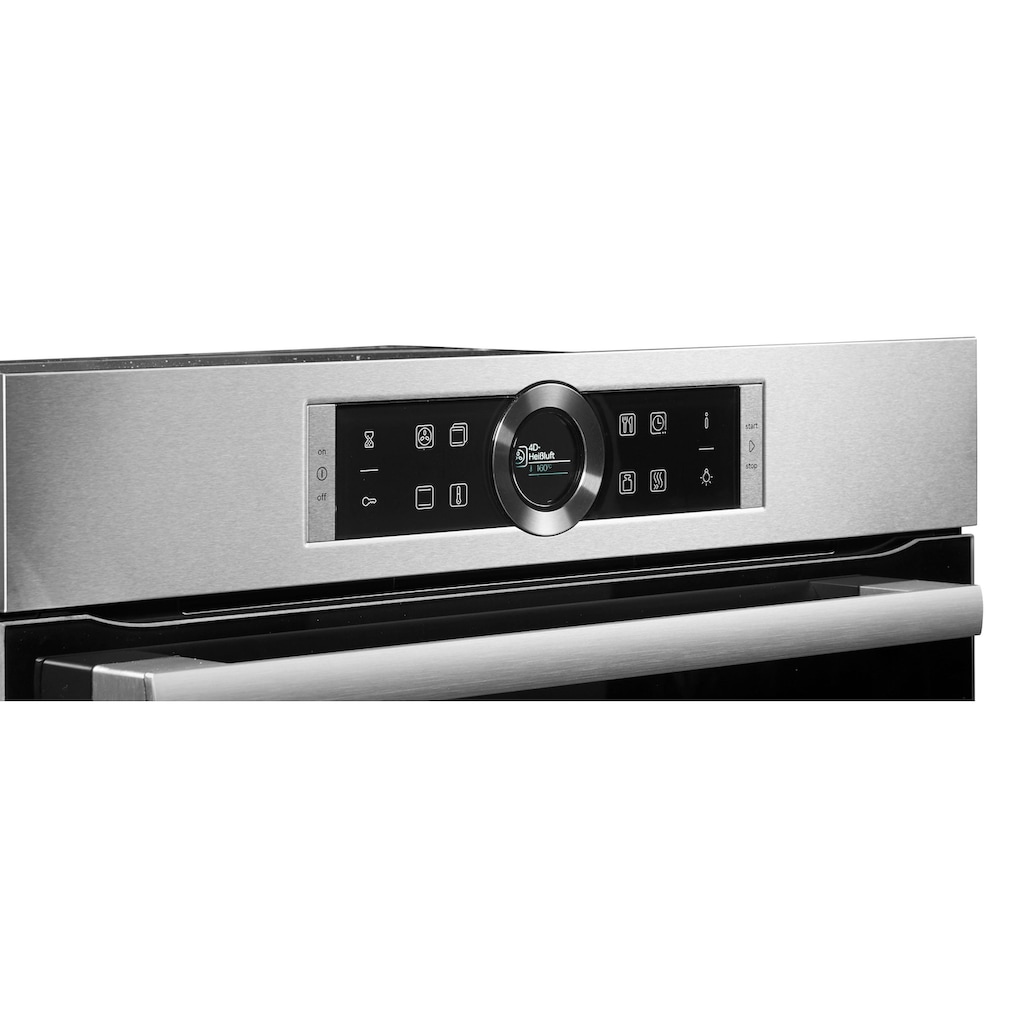 BOSCH Einbaubackofen »CBG635BS3«, 8, CBG635BS3, mit Teleskopauszug nachrüstbar, ecoClean Direct