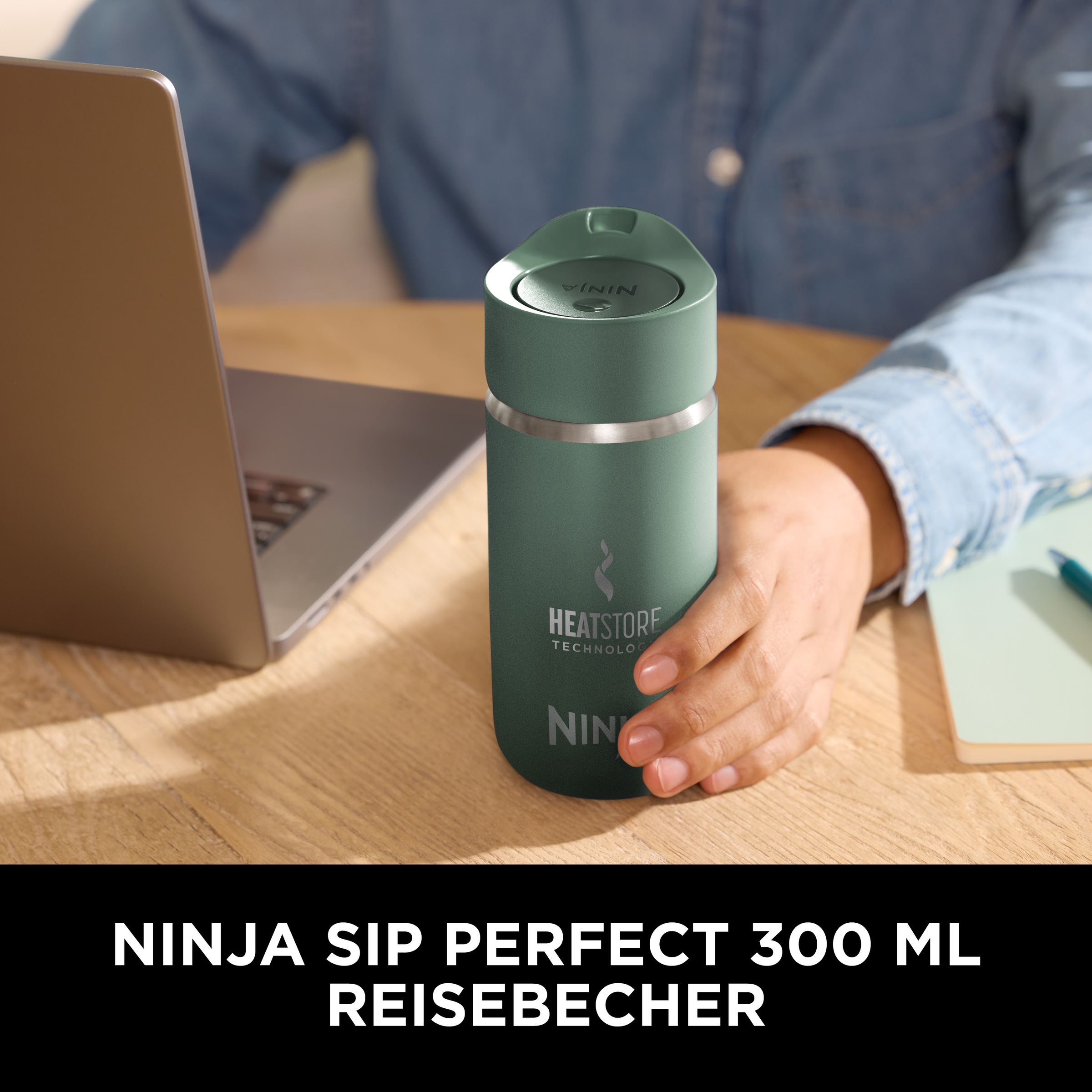NINJA Isolierflasche "Ninja Sip Perfect Reisebecher - 300 ml DW1203EUU / 40 günstig online kaufen