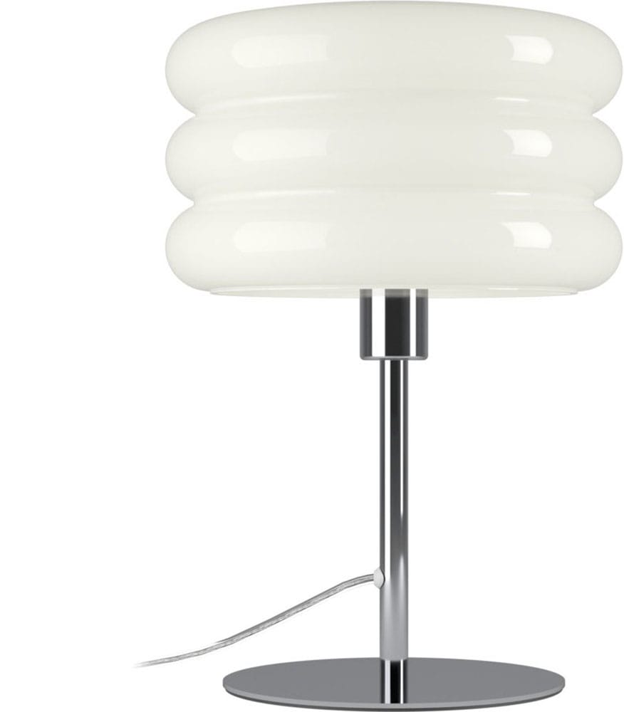 EGLO LED Tischleuchte »TORTORA« E14 1 Stk. Tischlampe, Lampe, Schlafzimmerlampe, chrom Glas, H:30 cm, Ø 20 cm