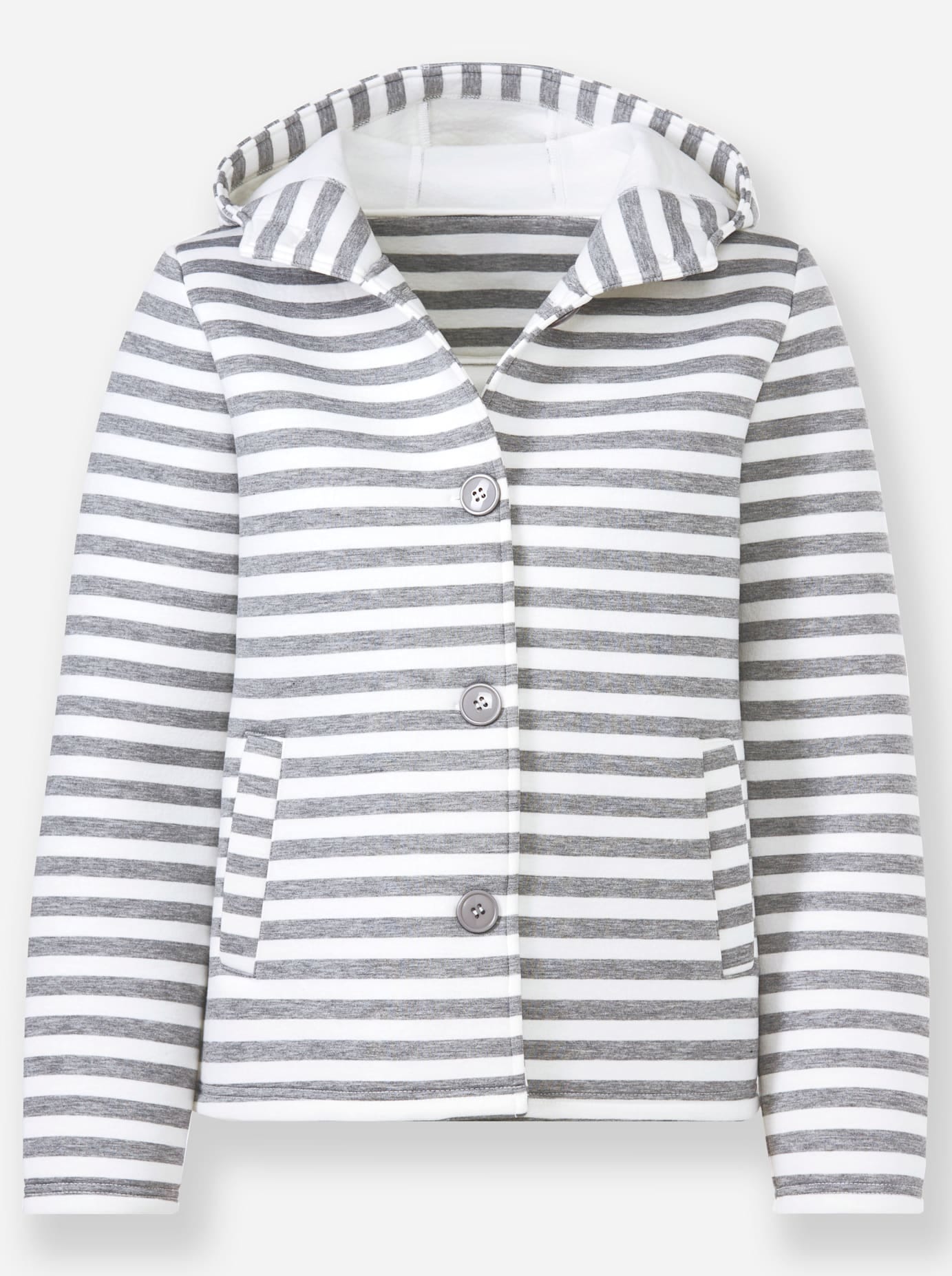 heine Shirtjacke »Sweatjacke«, (1 tlg.)