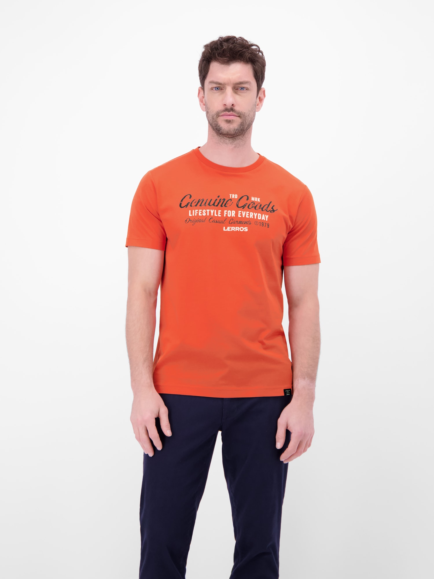 LERROS T-Shirt "LERROS T-Shirt in Jersey-Qualität mit Print" günstig online kaufen