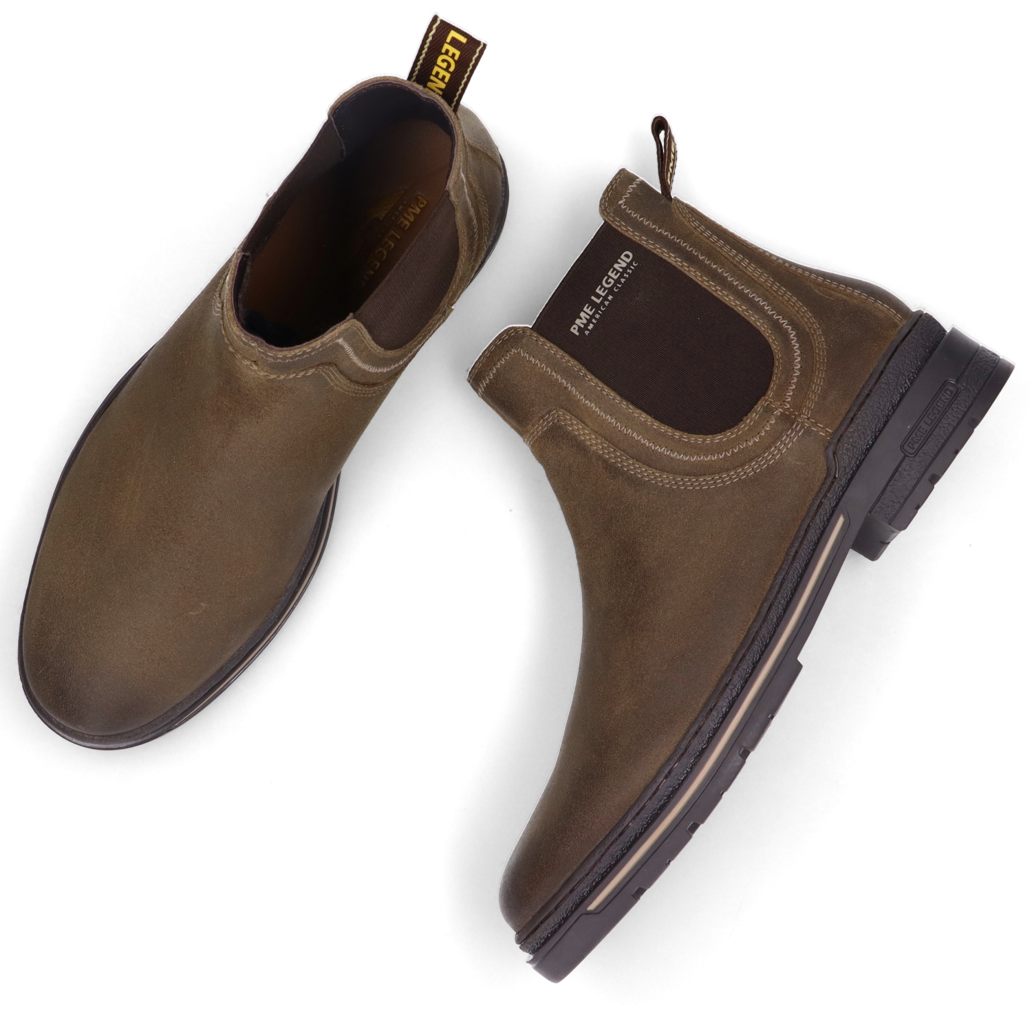 PME LEGEND Chelseaboots »TARMAC«  Stiefelette, Schlupfboots mit Stretcheinsätze