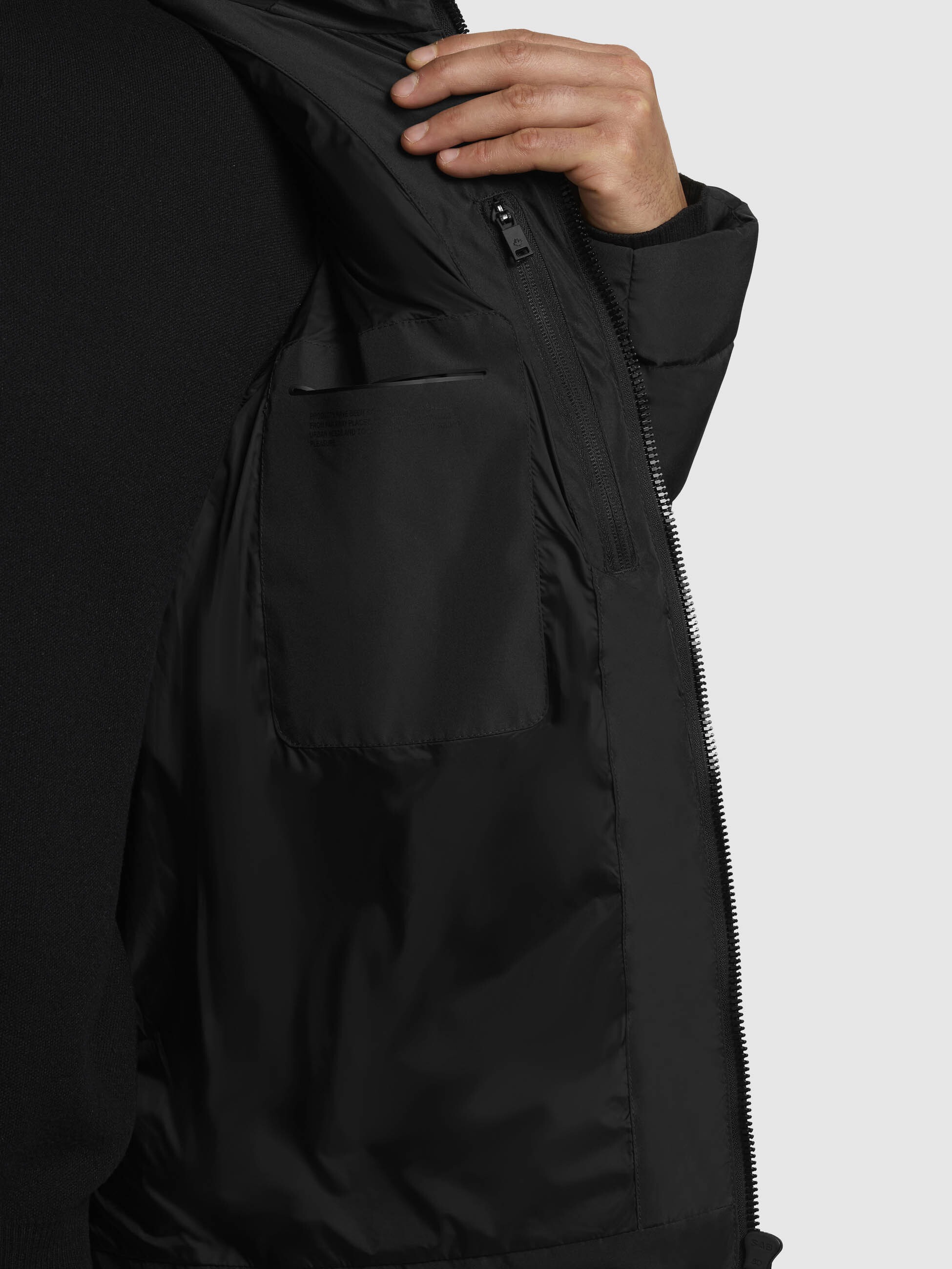 khujo Steppjacke »WOU«, mit Kapuze