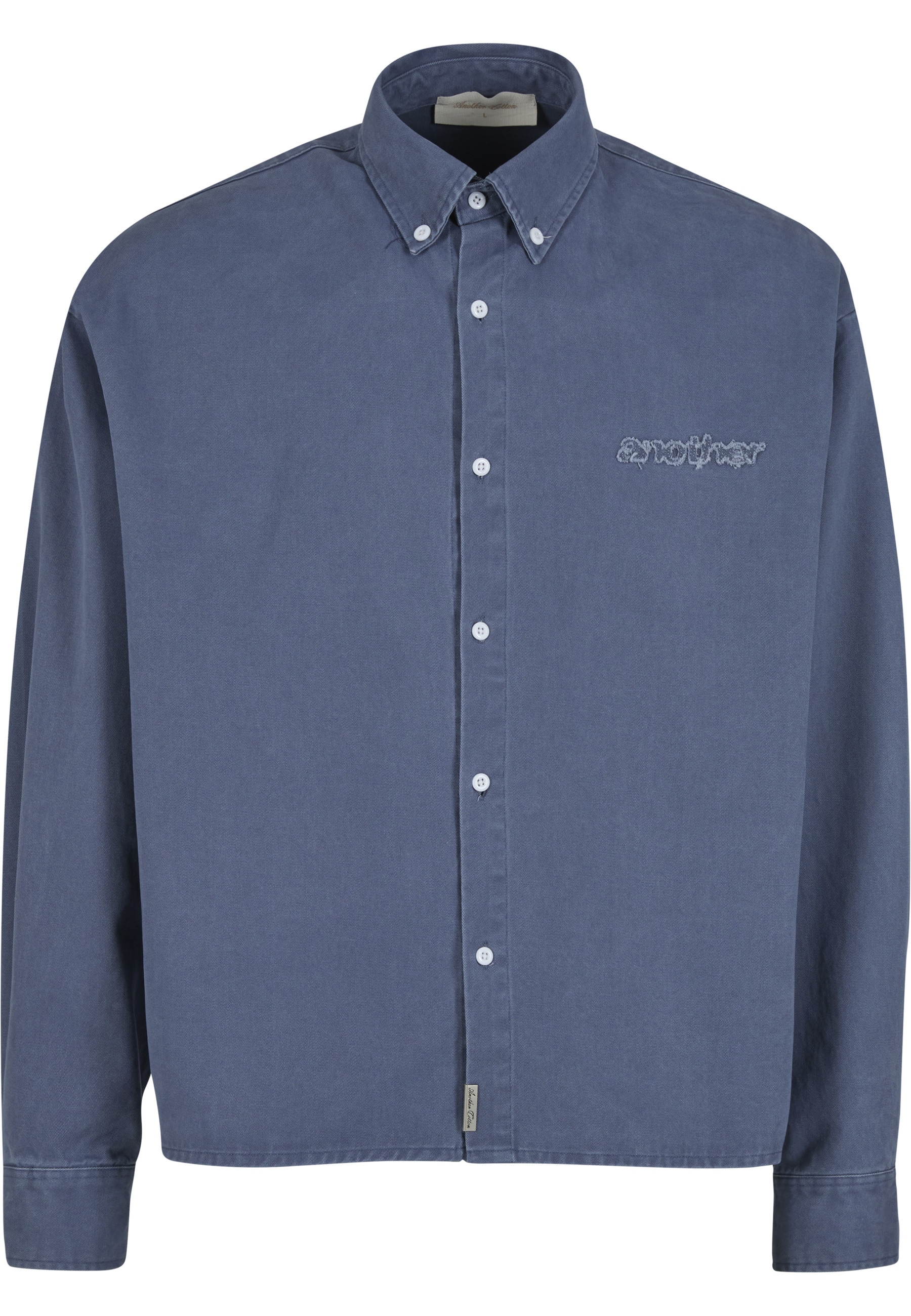 Another Cotton Lab Langarmhemd "Another Cotton Lab Everyday Denim Shirt" 1