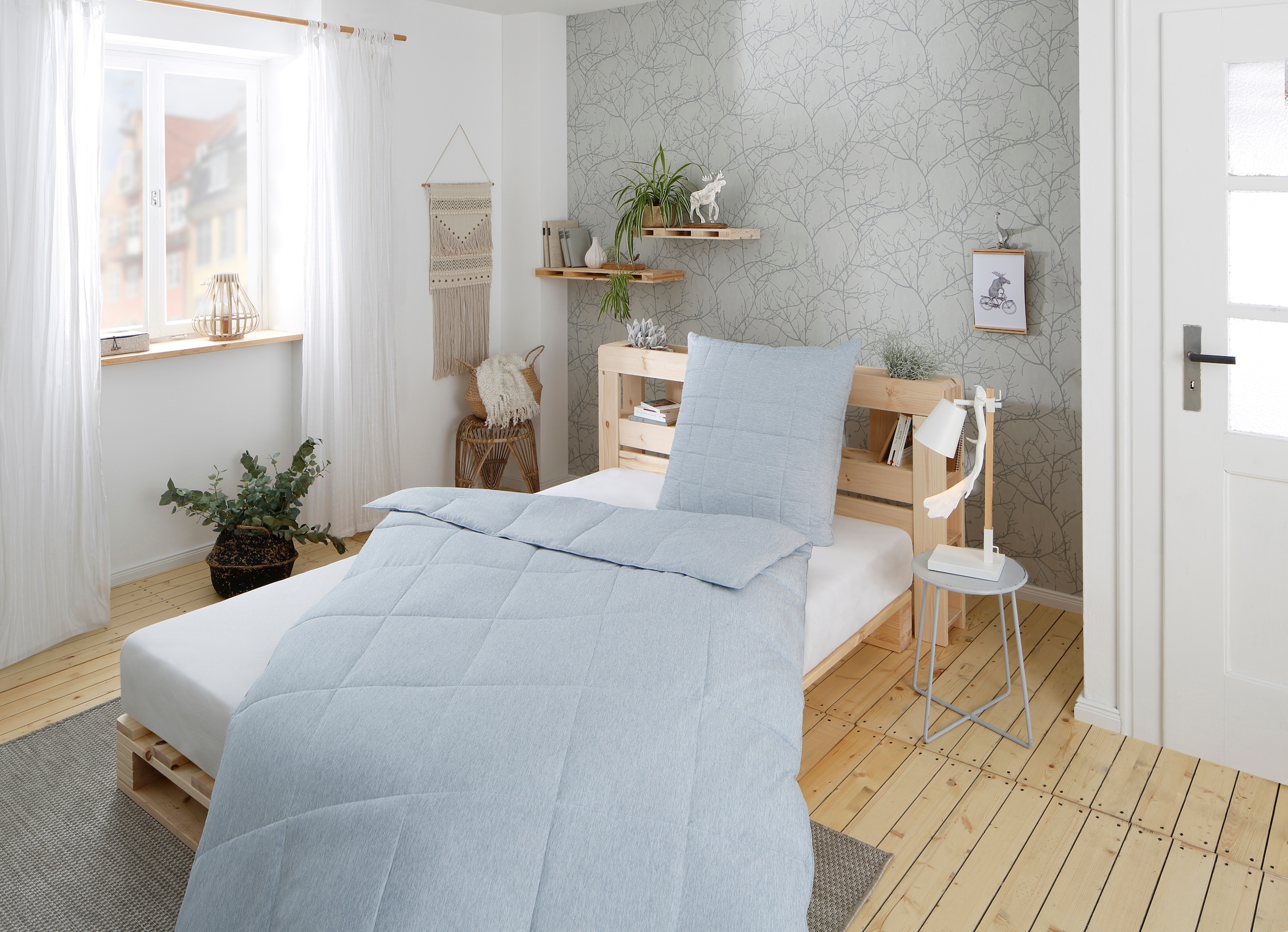 Älgdröm Kunstfaserbettdecke »Norrström«, leicht, (1 St.), Modernes schönes skandinavisches Design mit super Preis-/Leistungsverhältnis; erhältlich…