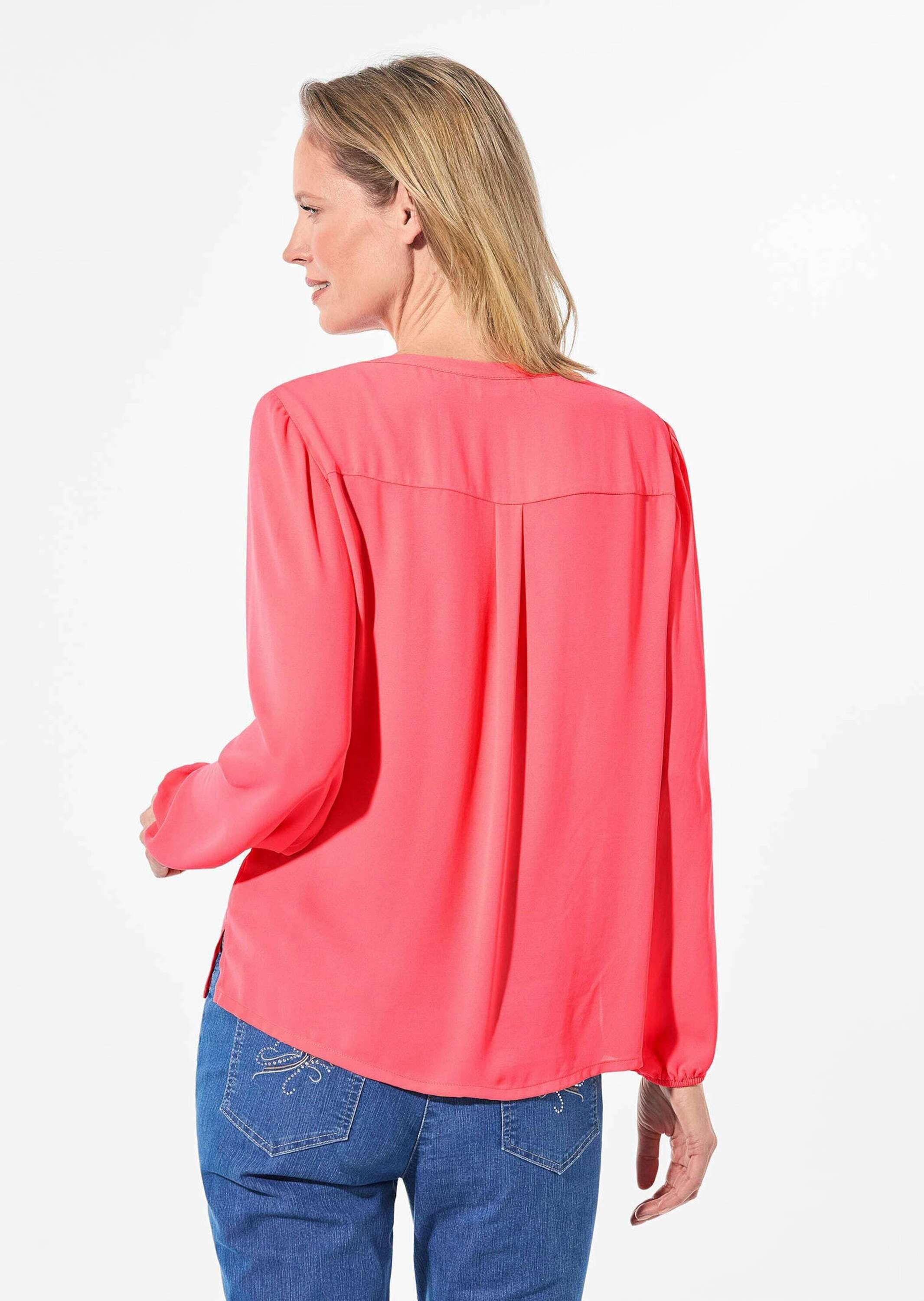 GOLDNER Tunika »Bluse Bluse mit Tunika Ausschnitt«