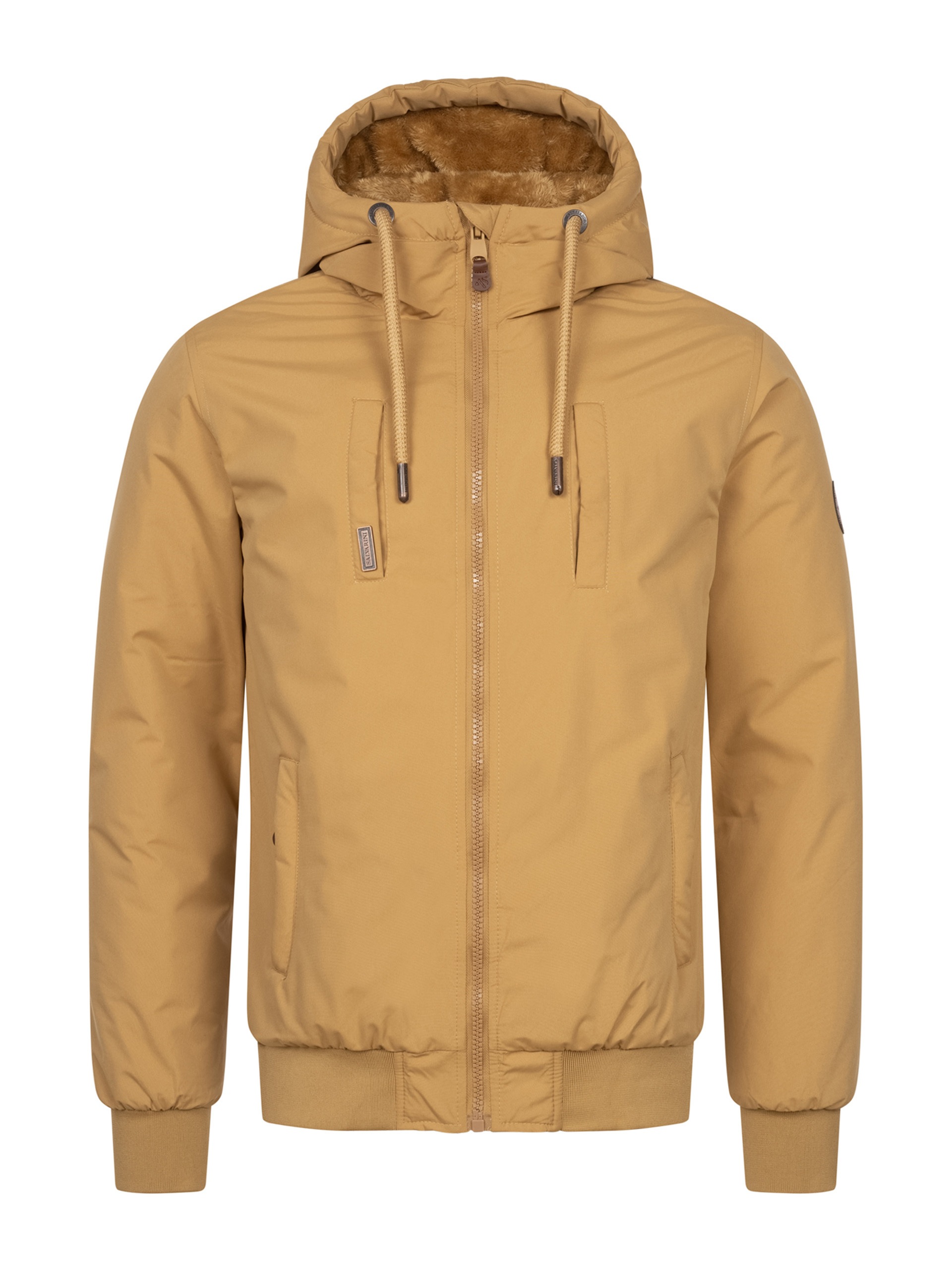 Alessandro Salvarini Winterjacke »ASWeighty«, mit weichem Teddyfell innen