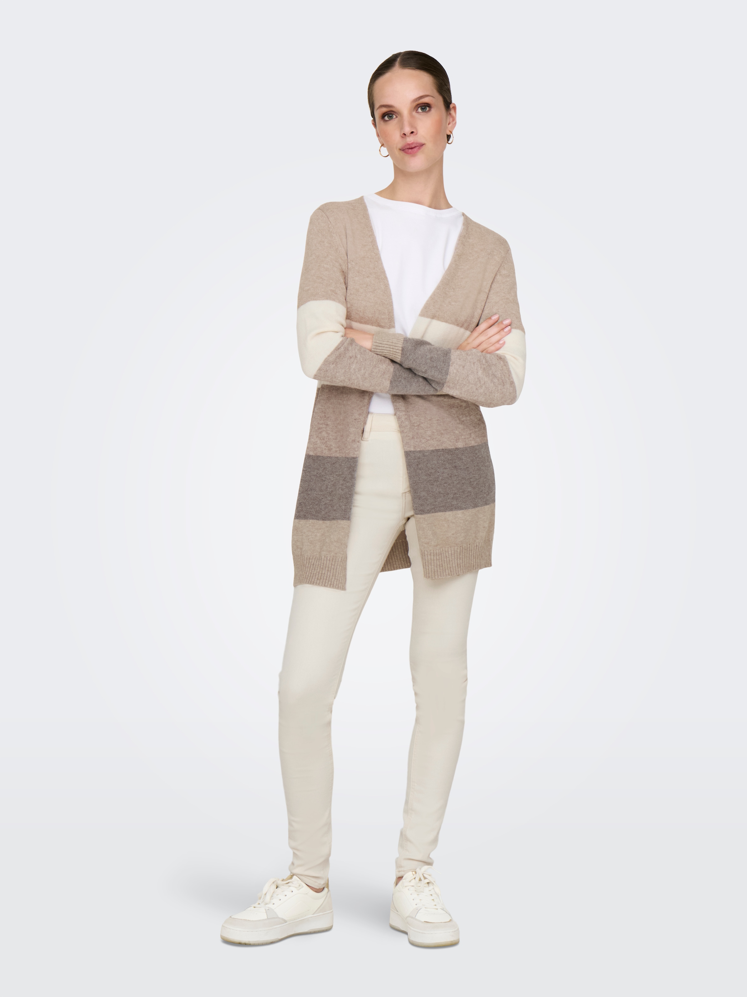 ONLY Strickjacke »ONLLESLY L/S OPEN CARDIGAN KNT NOOS«