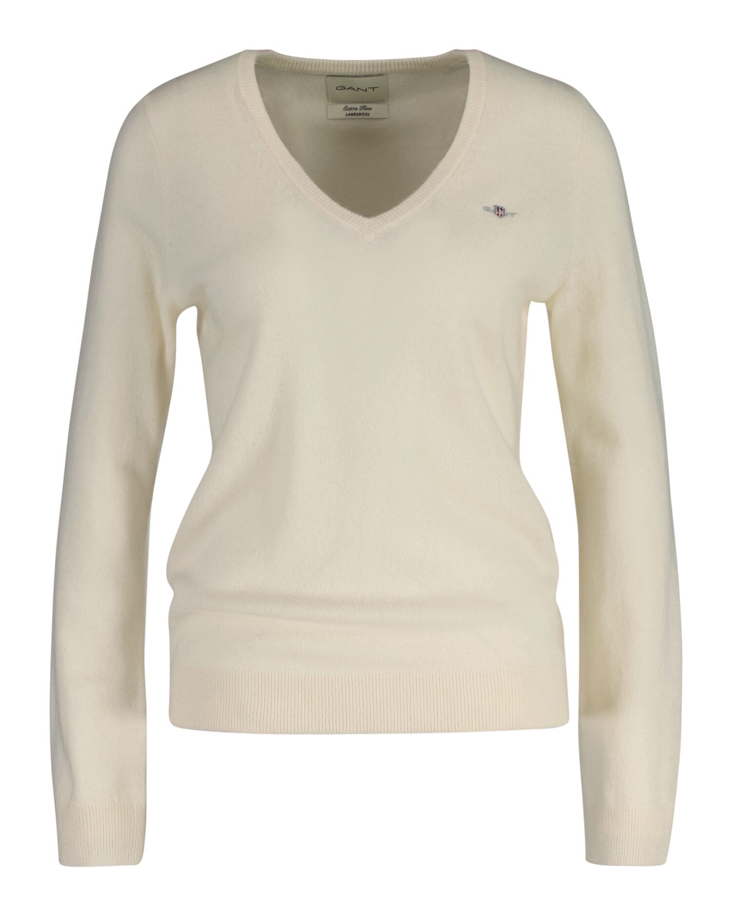 Gant V-Ausschnitt-Pullover "EXTRAFINE LAMBSWOOL V-NECK" günstig online kaufen