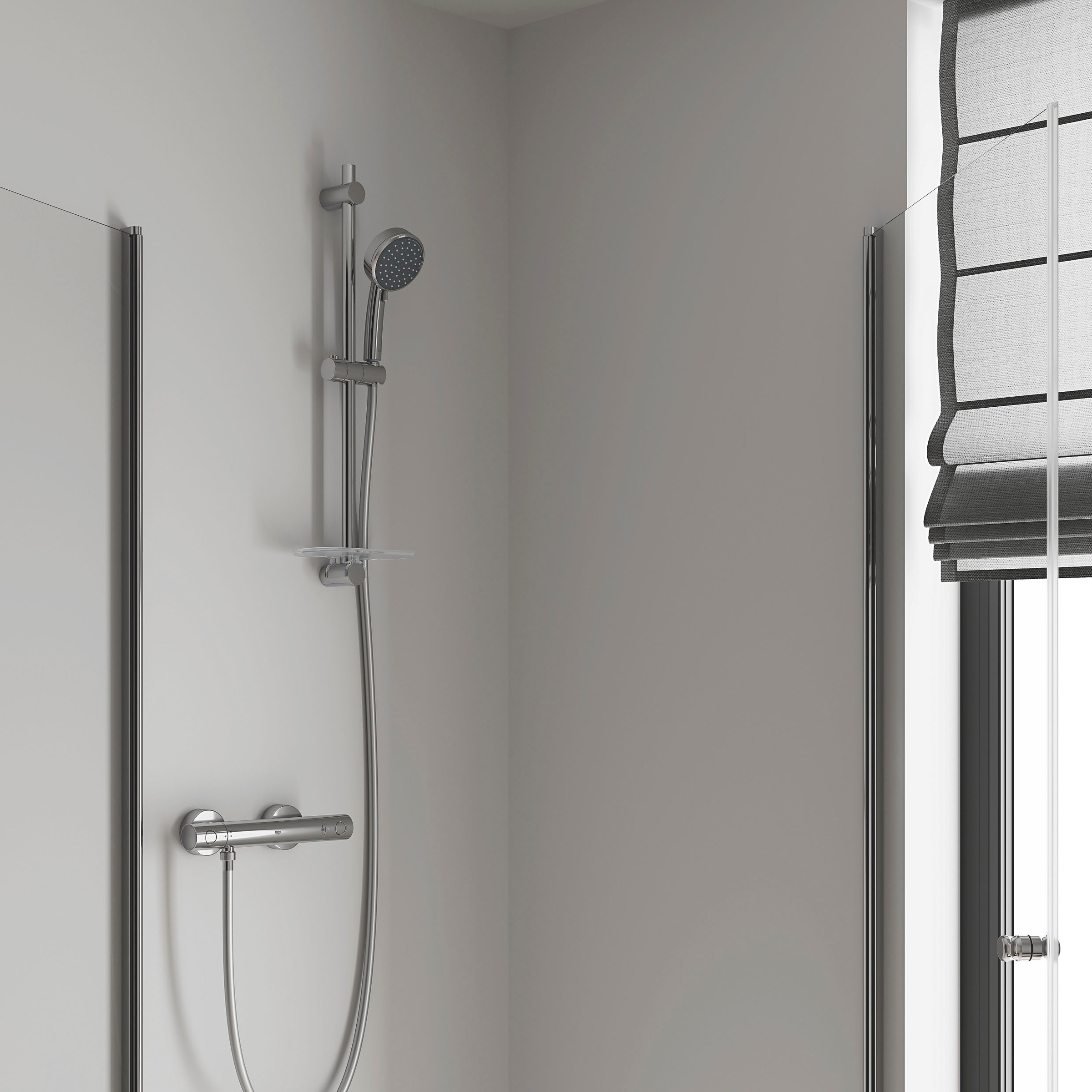 Grohe Brausethermostat »Precision Get«, mit Wassersparfunktion