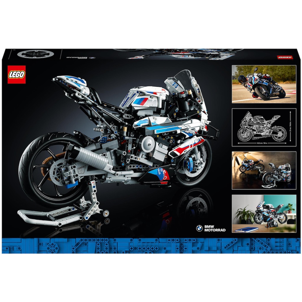 LEGO® Konstruktionsspielsteine »BMW M 1000 RR (42130), LEGO® Technic«, (1920 St.), Made in Europe