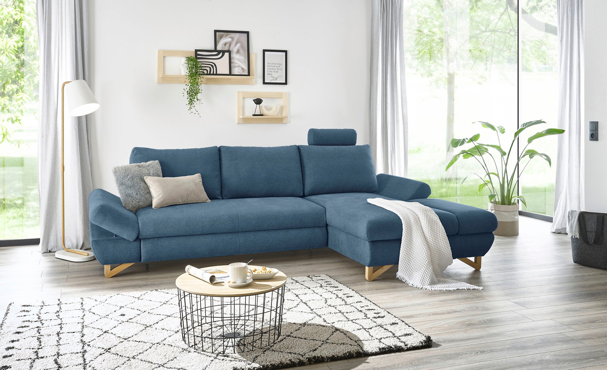INOSIGN Schlafsofa »City/Giron«, komfortable Bettfunktion (Liegefläche 245 x 138 cm), sowie Bettkasten