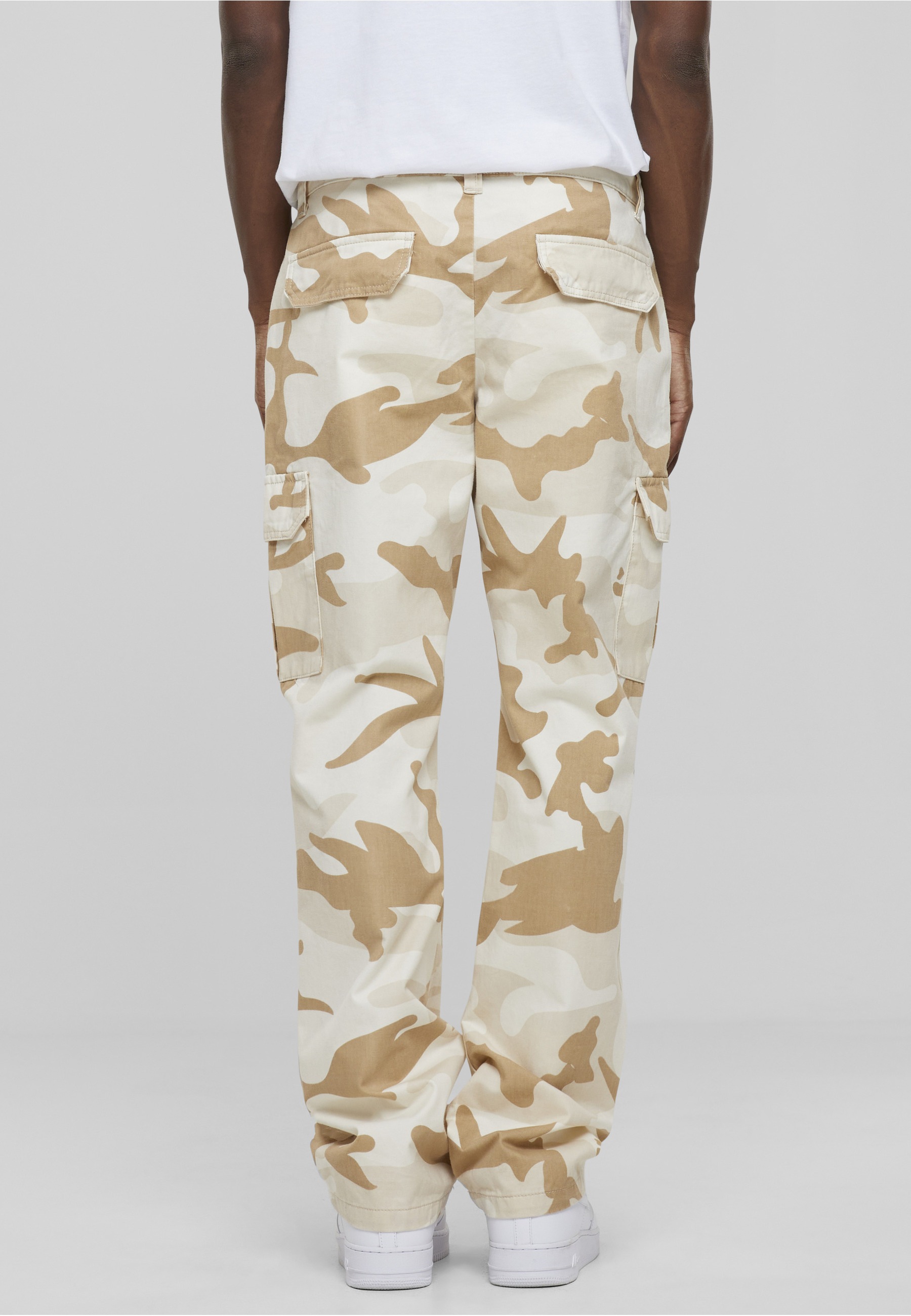 URBAN CLASSICS Cargohose »Urban Classics Herren Straight Leg Camo Cargo Pants«