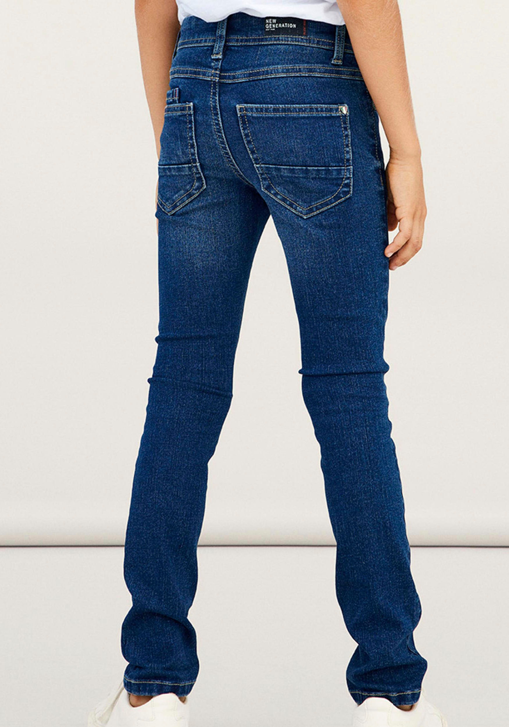 PANT« 3618 BAUR online kaufen »NKMTHEO It | DNMTAUL Stretch-Jeans Name