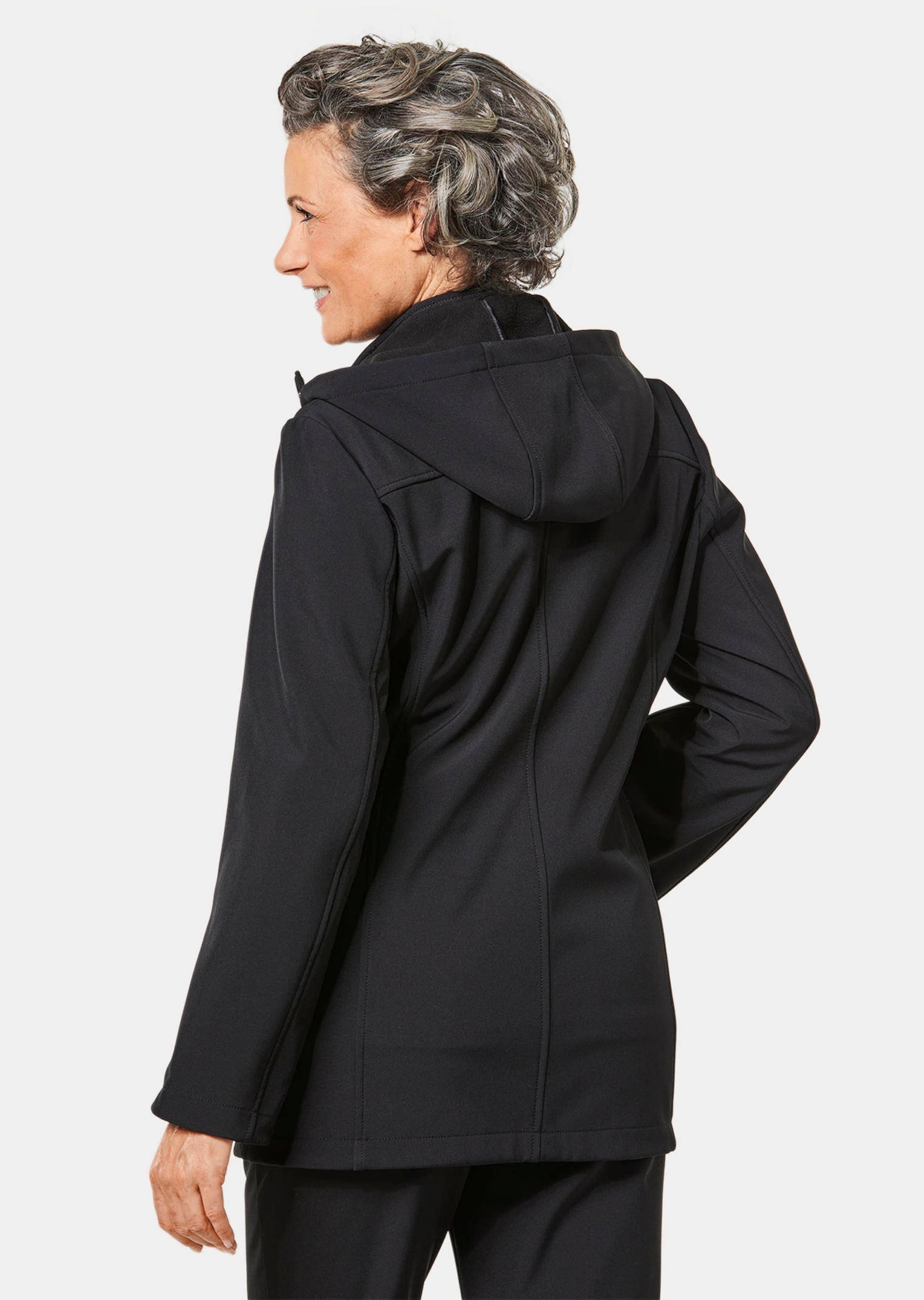 GOLDNER Funktionsjacke »Softshelljacke mit Kapuze Wasserabweisende Softshelljacke mit Kapuze«