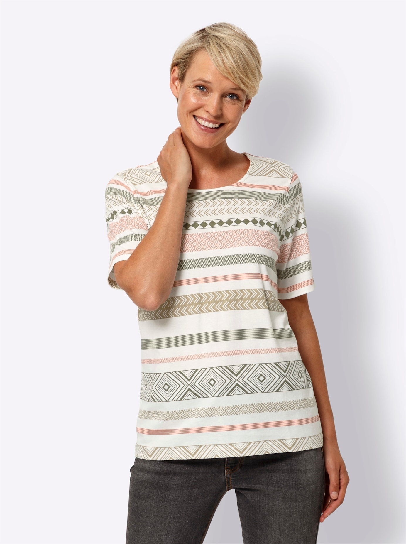 Classic Basics Kurzarmshirt »Kurzarm-Shirt«, (1 tlg.)