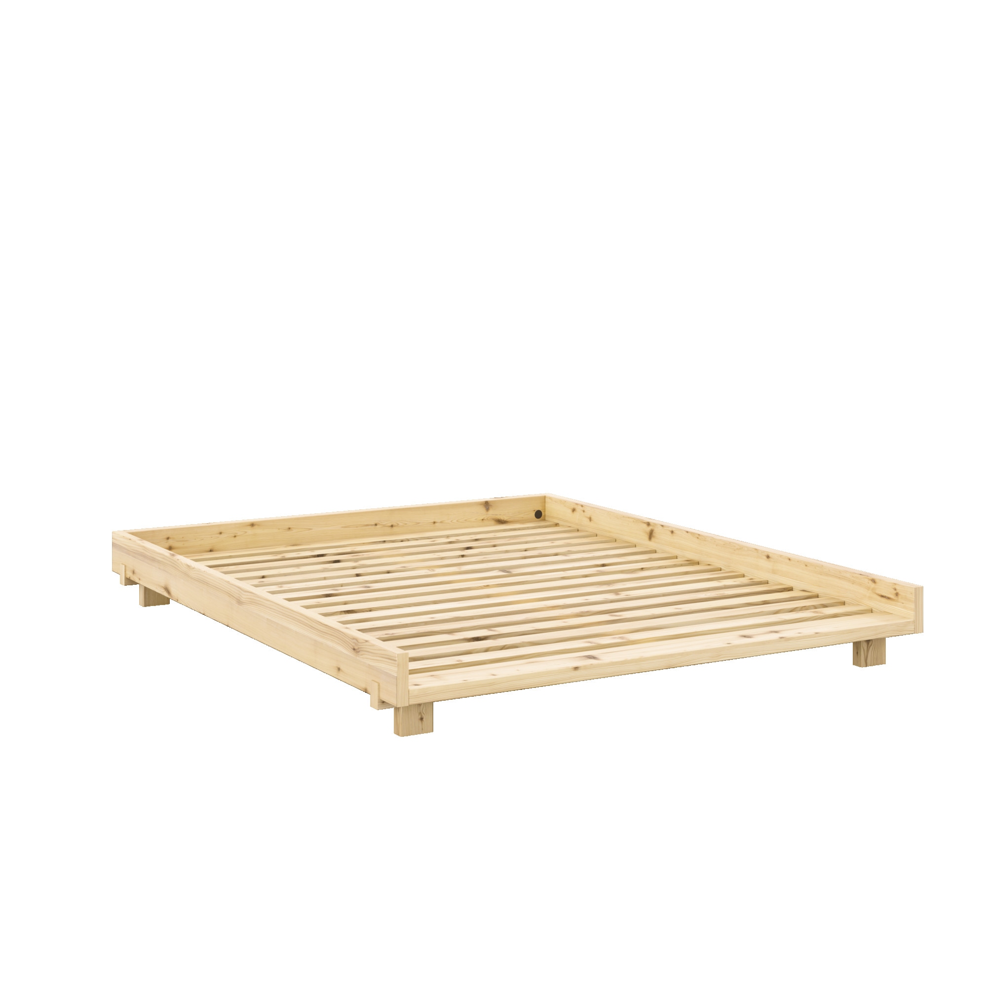 Karup Design Bettgestell »Social Bed, ohne Matratze, FSC®-zertifiziertes Massivholz« wahlweise mit oder ohne verstellbares Zubehör, Bett in mehreren Größen