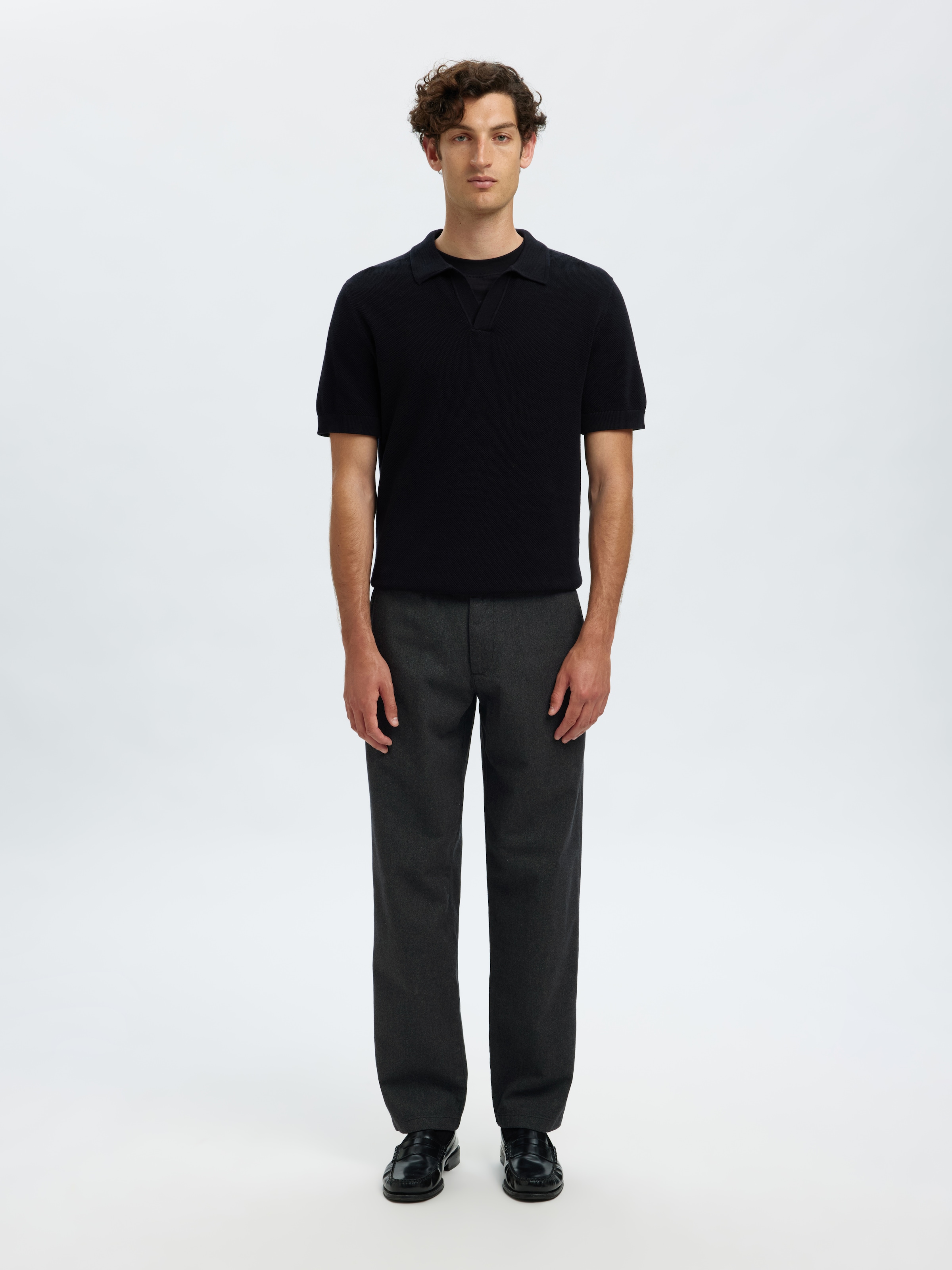 SELECTED Chinohose »SLH175-SLIM MILES BRUSHED PANTS W NOOS«